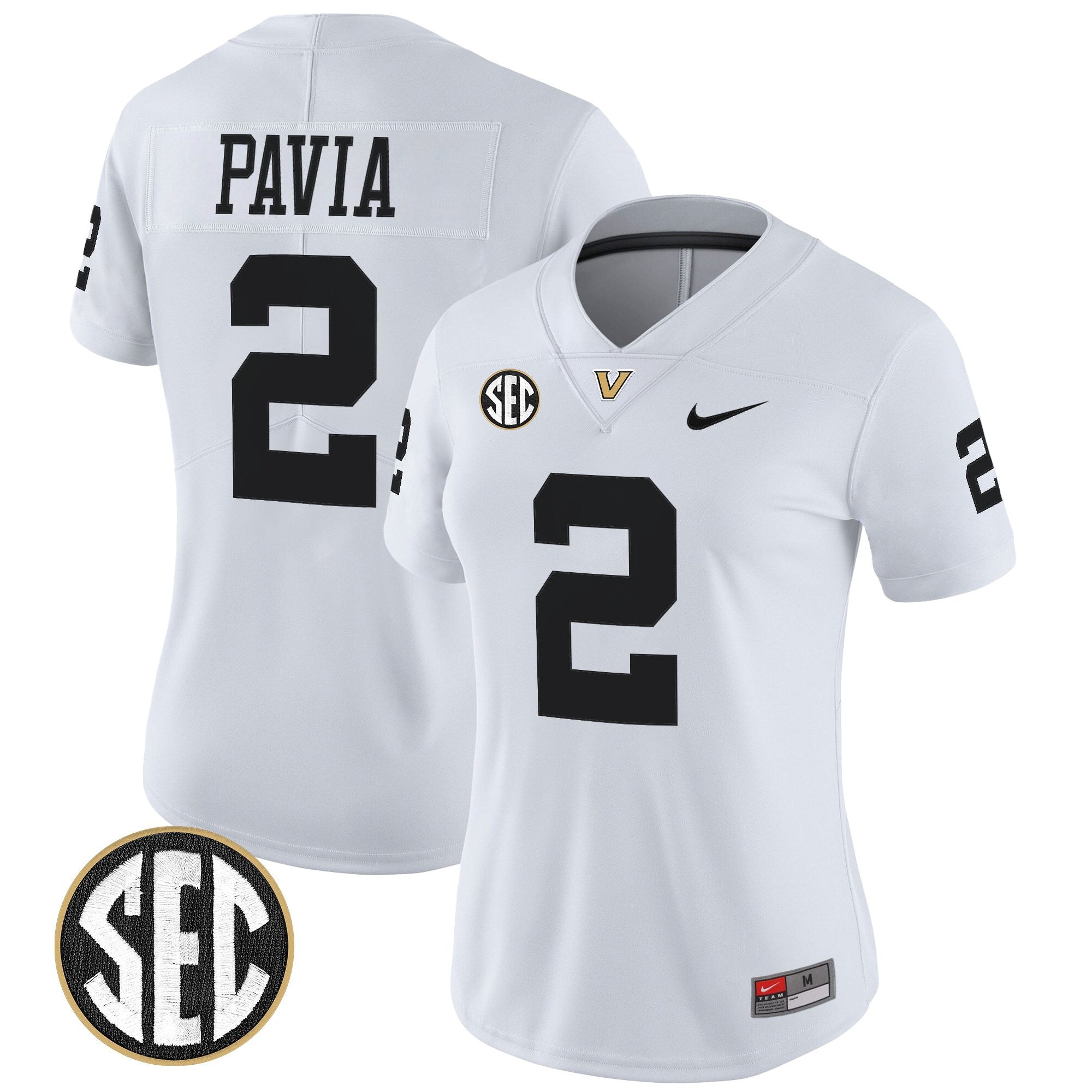 Women's Vanderbilt Commodores 2025 Vapor Limited Jersey - All Stitched