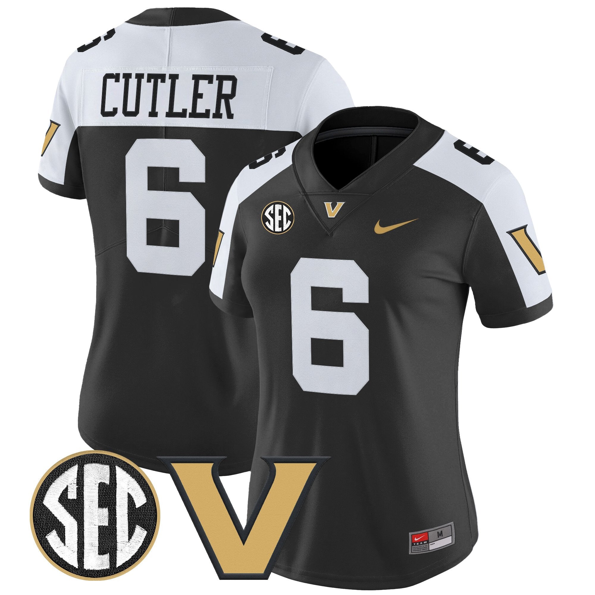 Women's Vanderbilt Commodores 2025 Vapor Limited Jersey - All Stitched