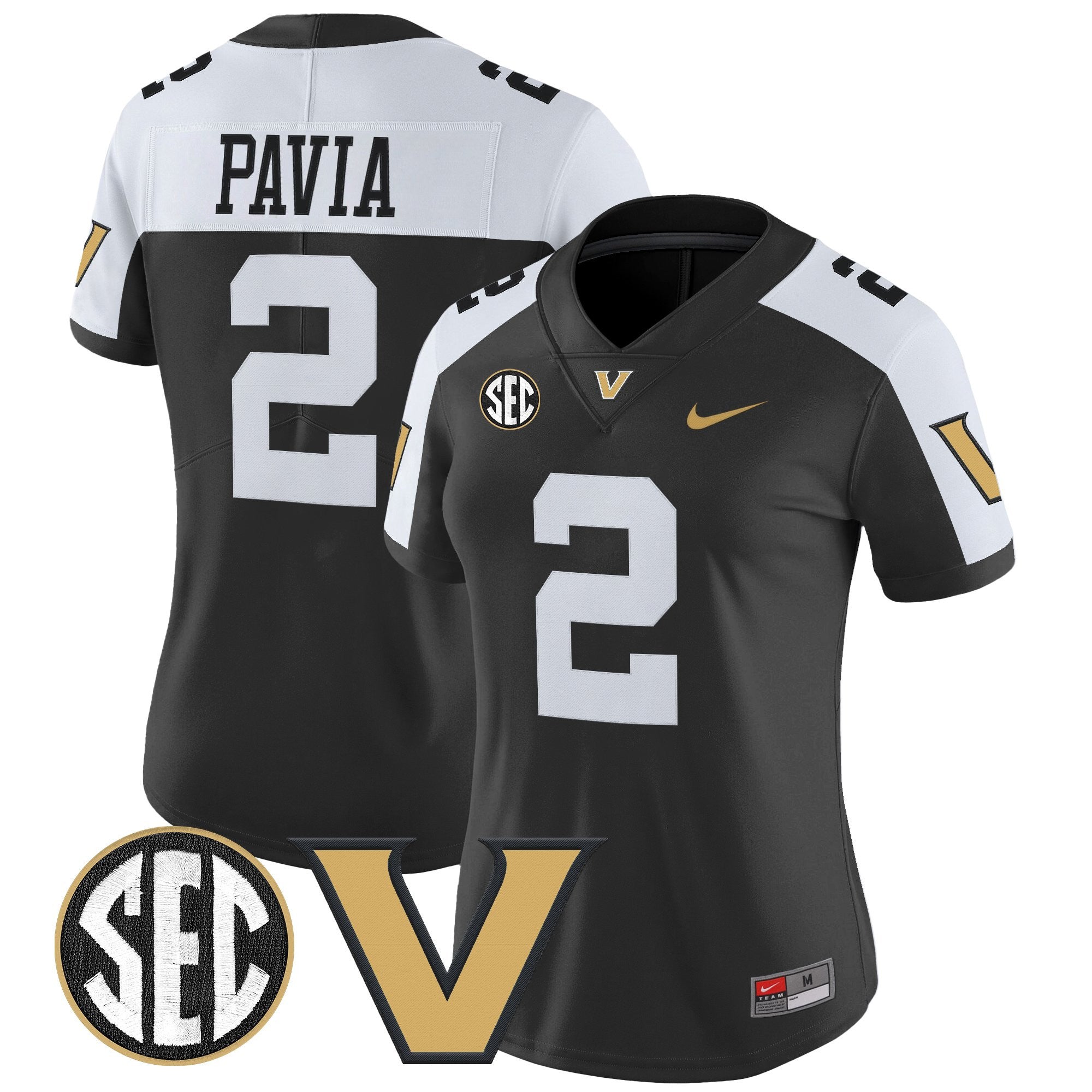 Women's Vanderbilt Commodores 2025 Vapor Limited Jersey - All Stitched