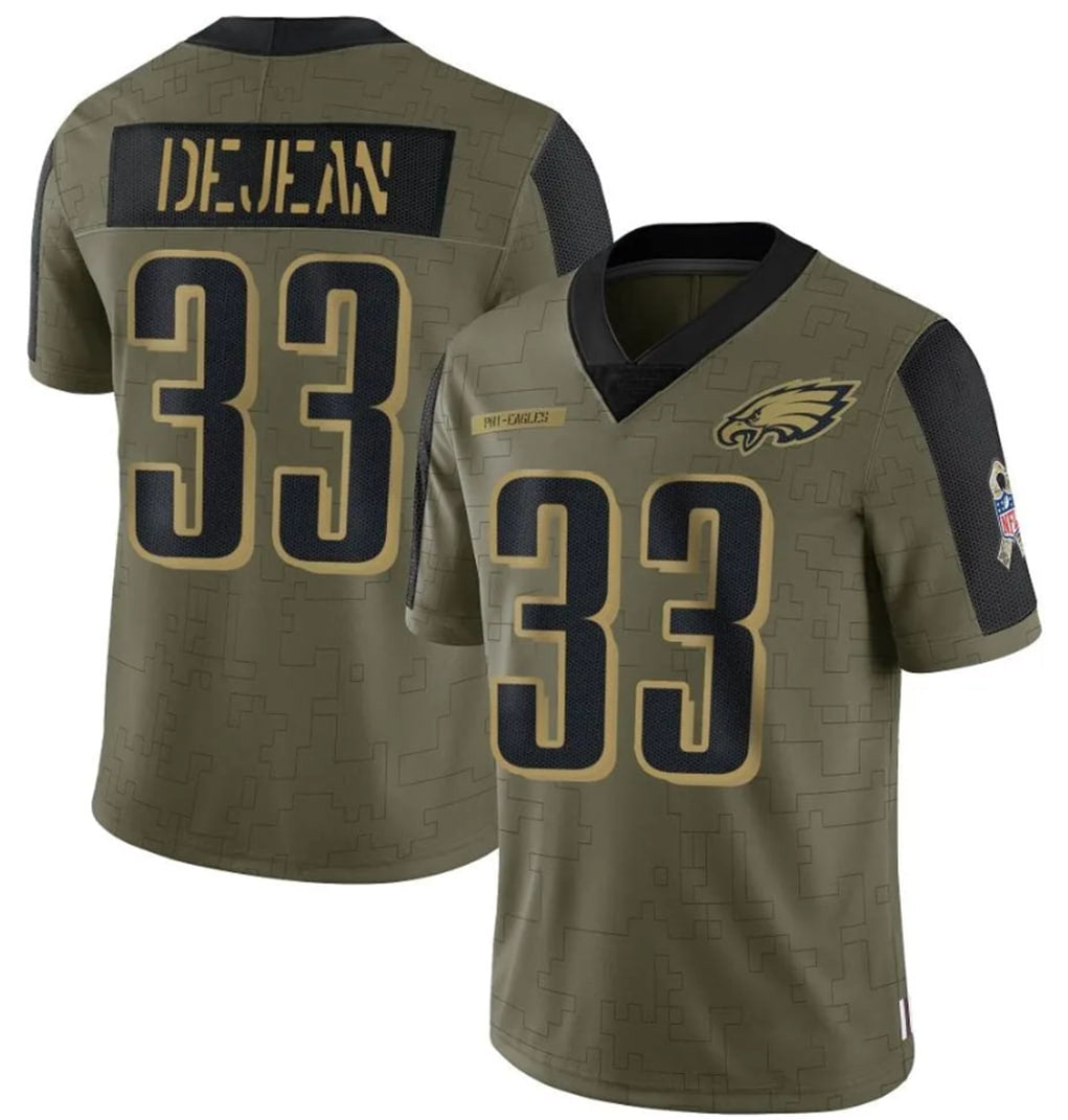 Philadelphia Eagles Salute To Service Limited Jersey - All Stitched