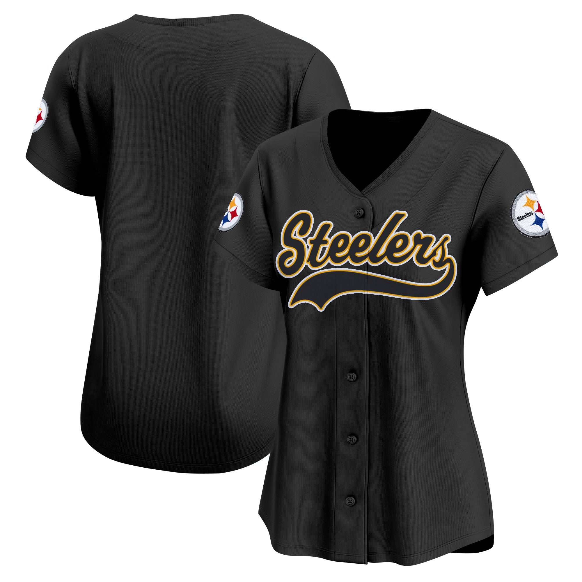 Women's Pittsburgh Steelers 2025 Vapor Baseball Jersey - All Stitched