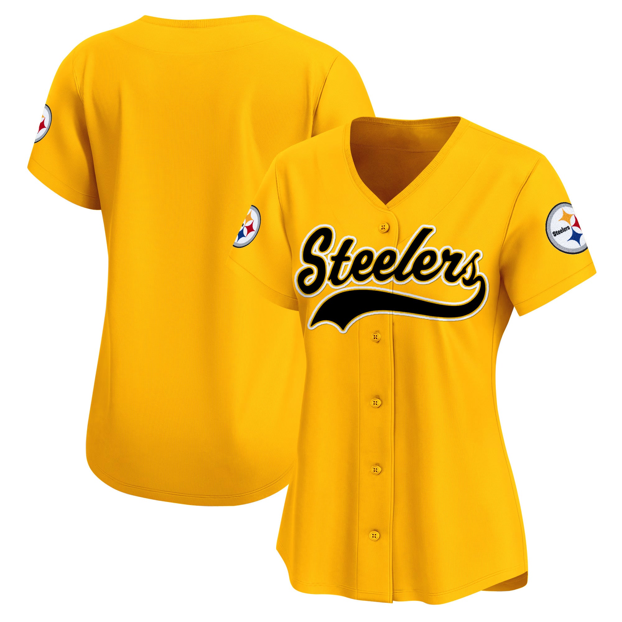 Women's Pittsburgh Steelers 2025 Vapor Baseball Jersey - All Stitched