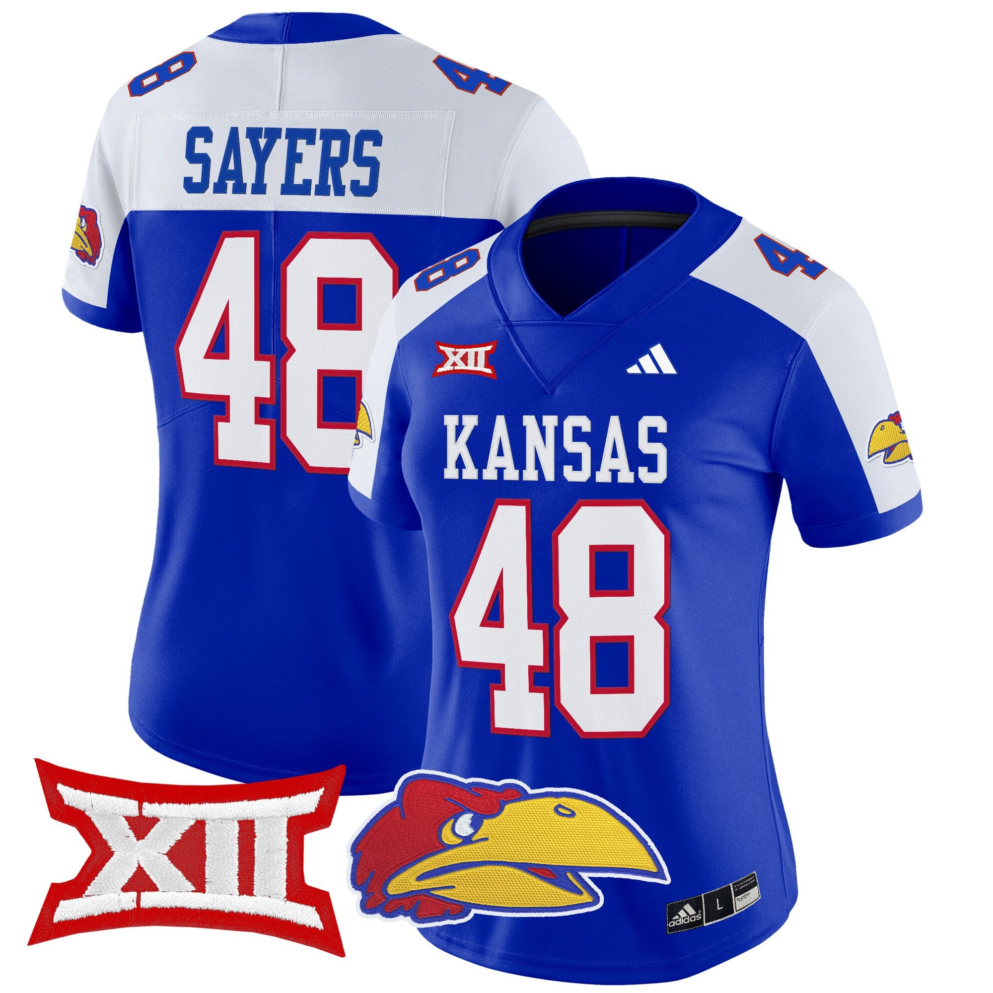 Women's Kansas Jayhawks 2025 Vapor Limited Jersey - All Stitched