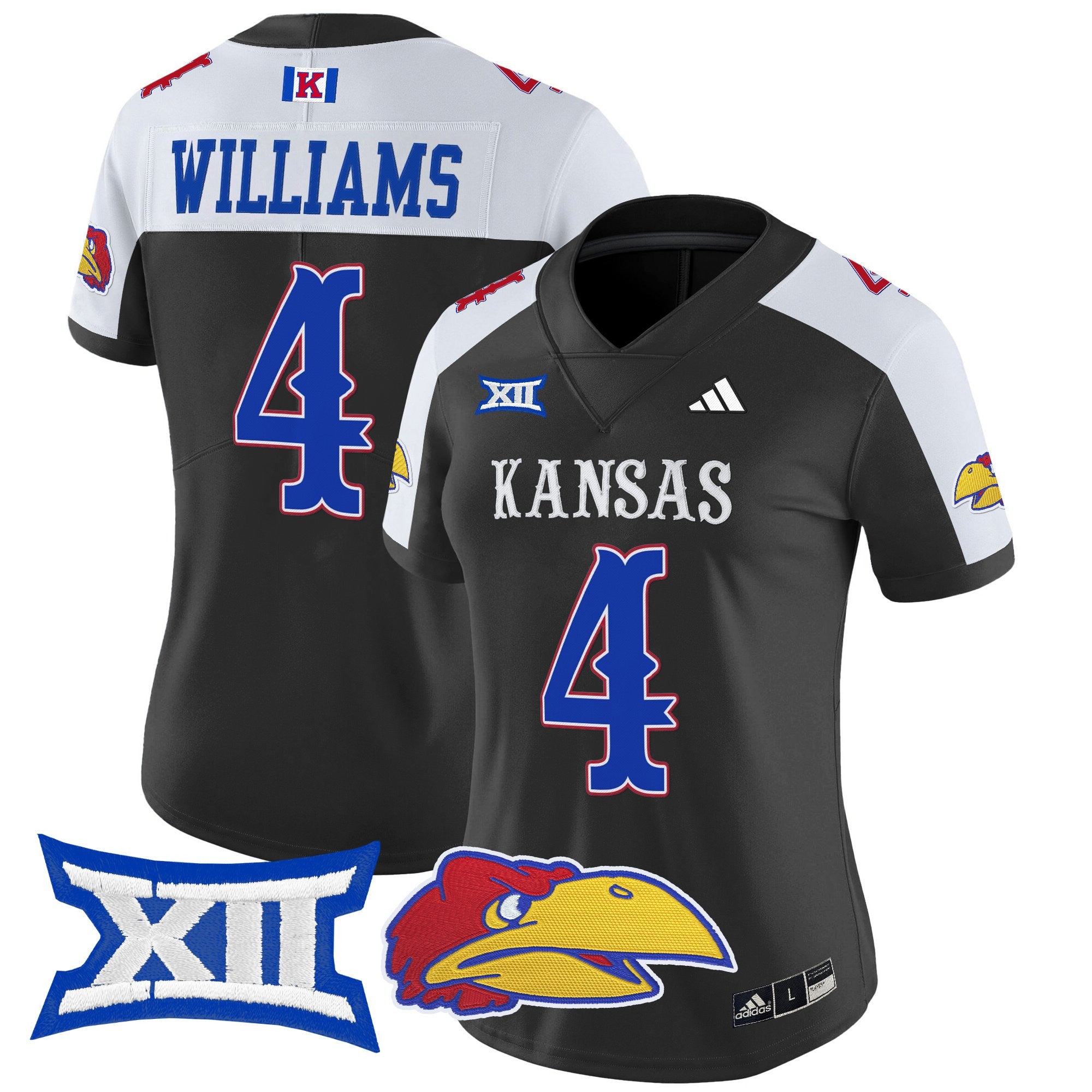 Women's Kansas Jayhawks 2025 Vapor Limited Jersey - All Stitched