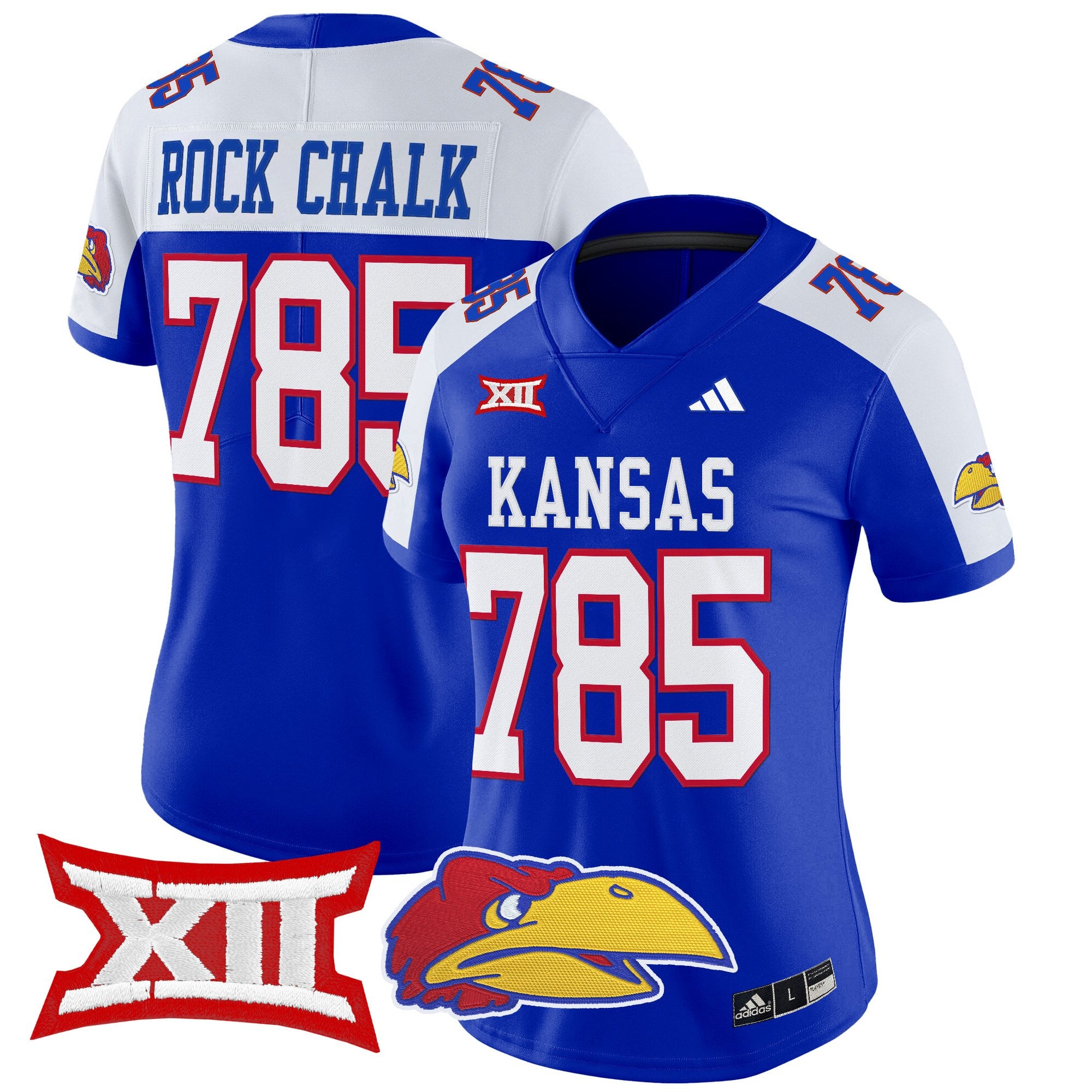 Women's Kansas Jayhawks 2025 Vapor Limited Jersey - All Stitched