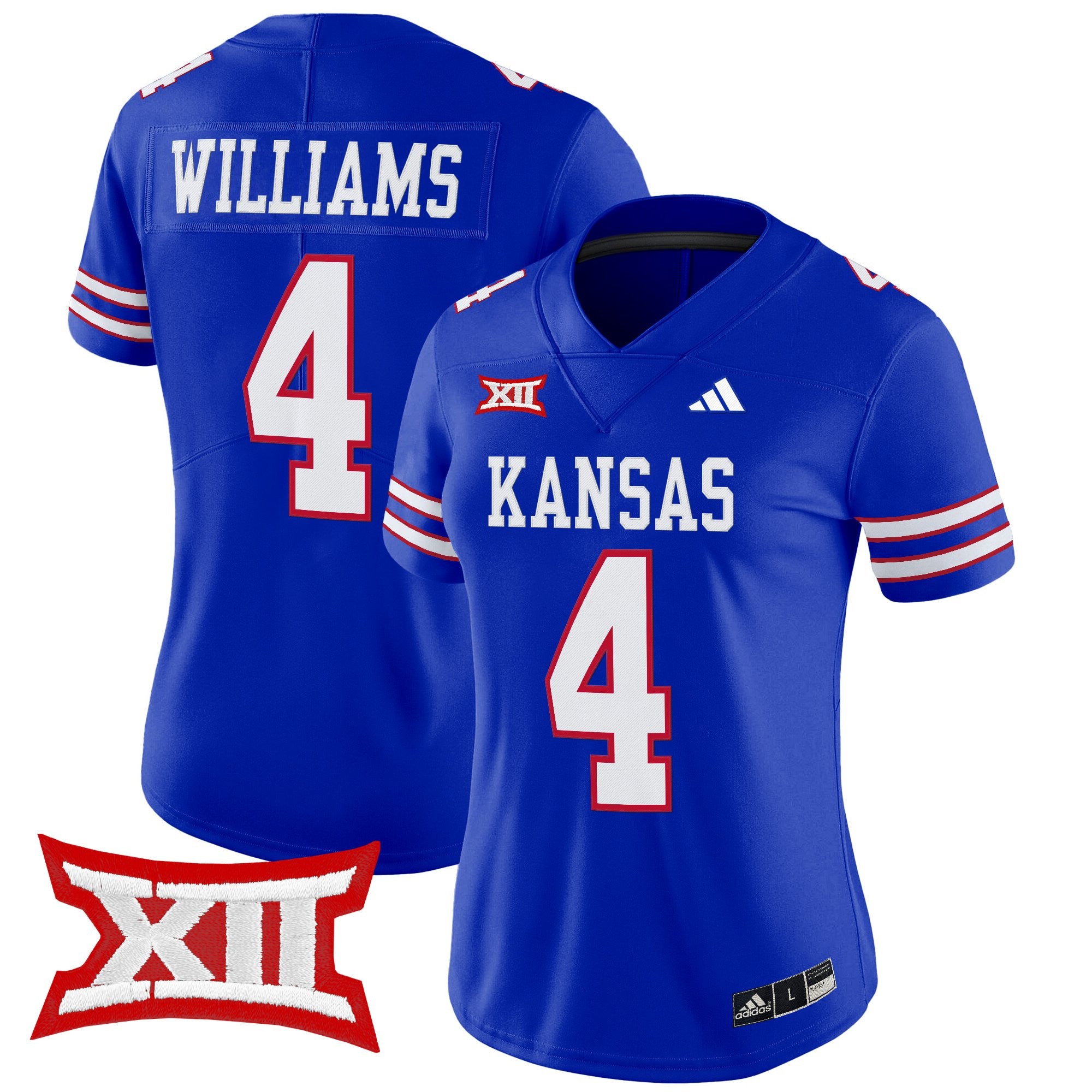 Women's Kansas Jayhawks 2025 Vapor Limited Jersey - All Stitched