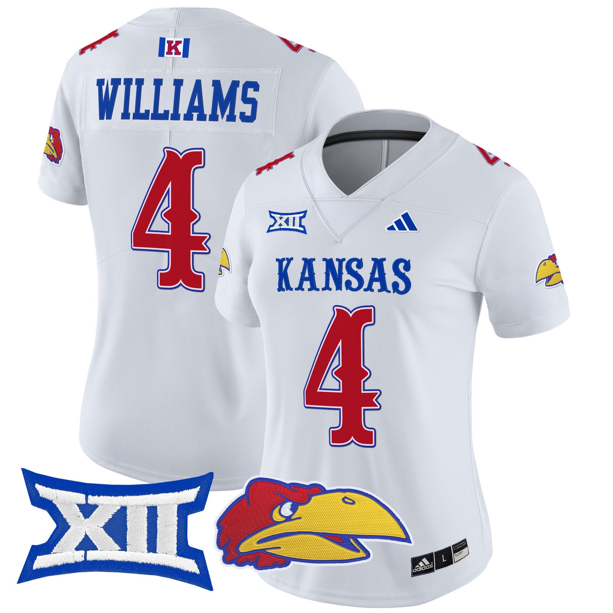 Women's Kansas Jayhawks 2025 Vapor Limited Jersey - All Stitched