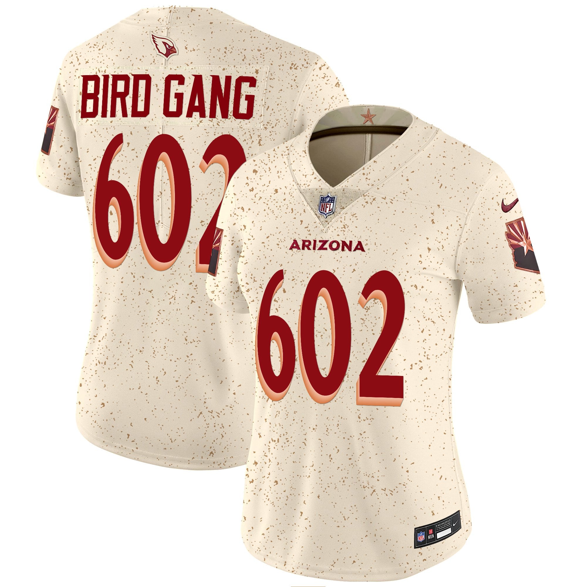 Women's Arizona Cardinals 2025 "Rivalries" Vapor Limited Jersey - All Stitched
