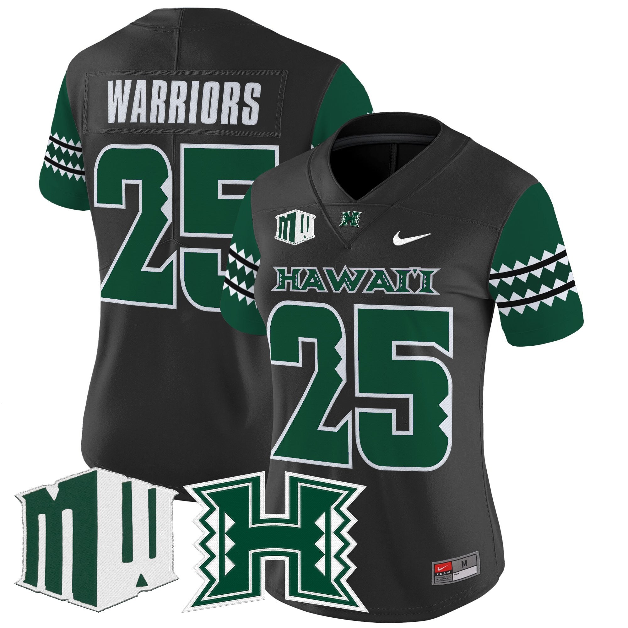 Women's Hawai'i Rainbow Warriors 2025 Vapor Limited Jersey - All Stitched