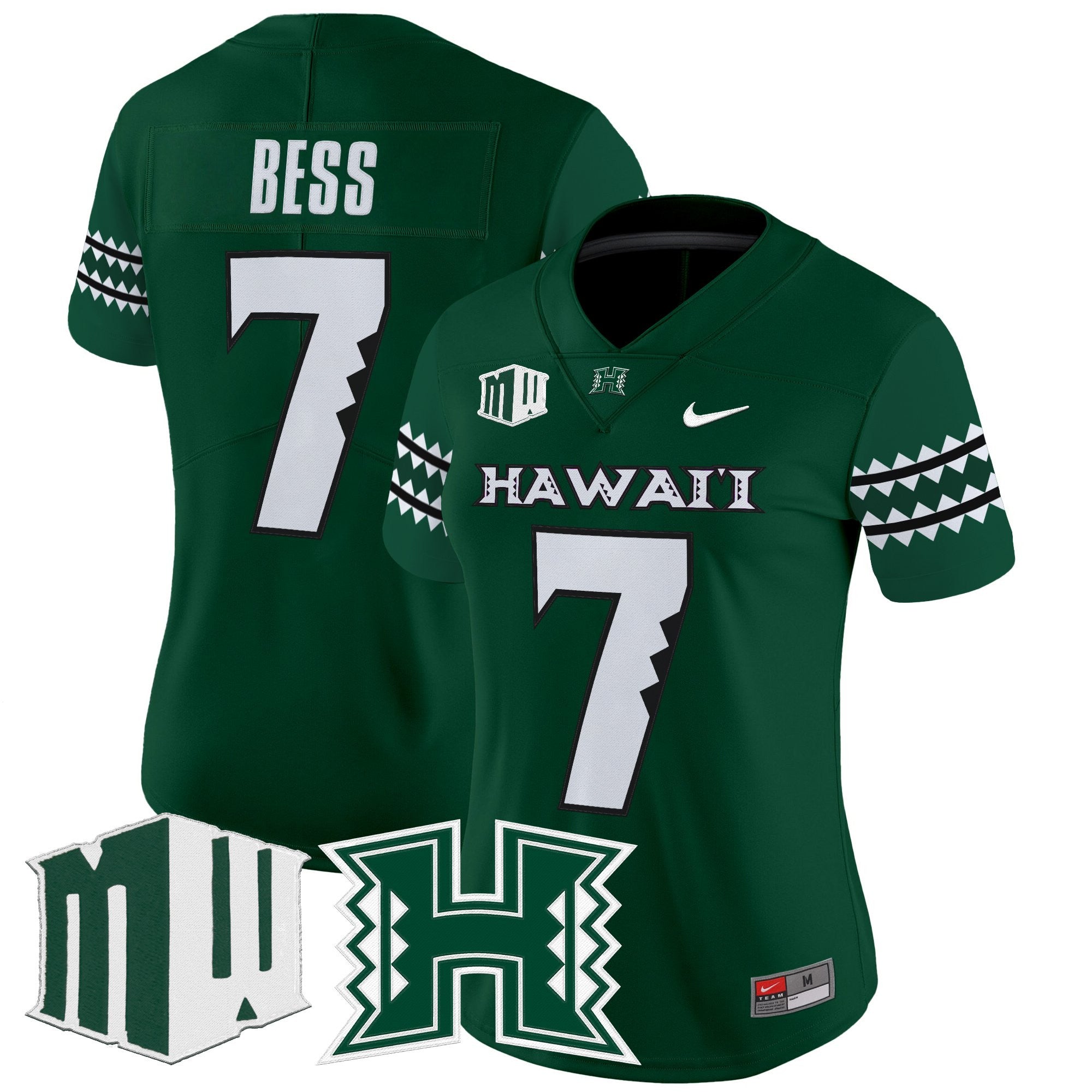 Women's Hawai'i Rainbow Warriors 2025 Vapor Limited Jersey - All Stitched