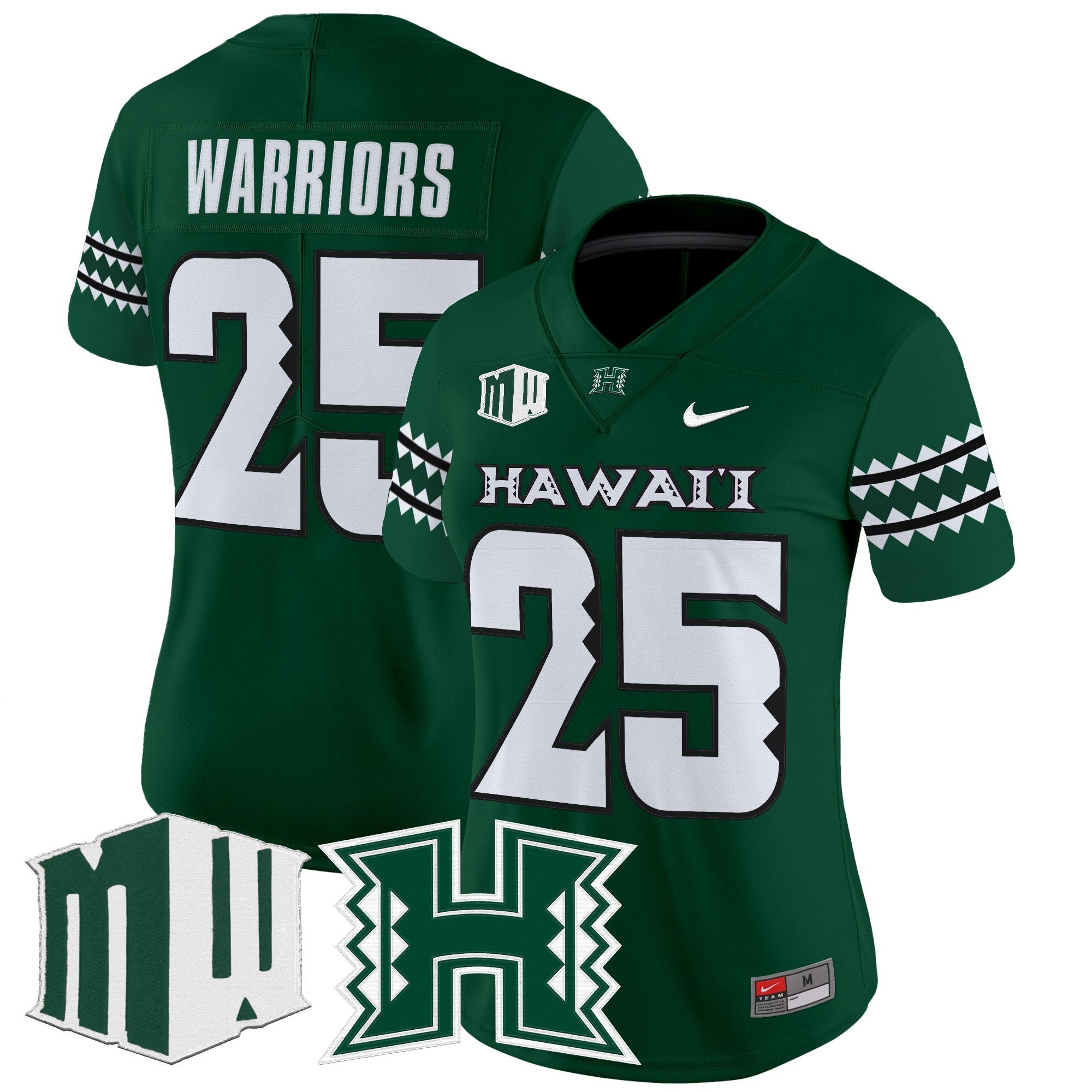 Women's Hawai'i Rainbow Warriors 2025 Vapor Limited Jersey - All Stitched