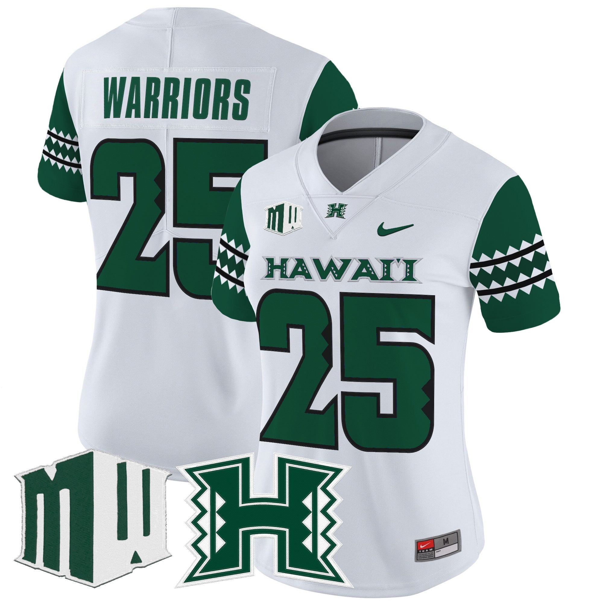 Women's Hawai'i Rainbow Warriors 2025 Vapor Limited Jersey - All Stitched