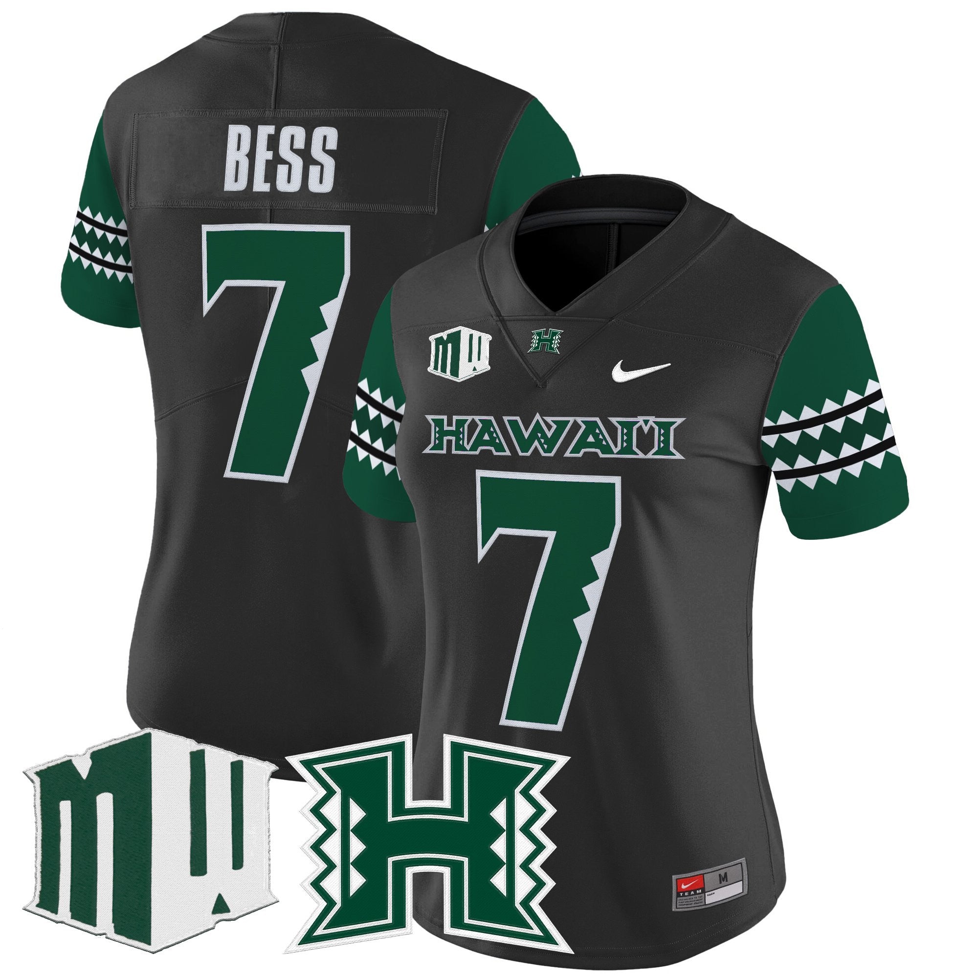 Women's Hawai'i Rainbow Warriors 2025 Vapor Limited Jersey - All Stitched