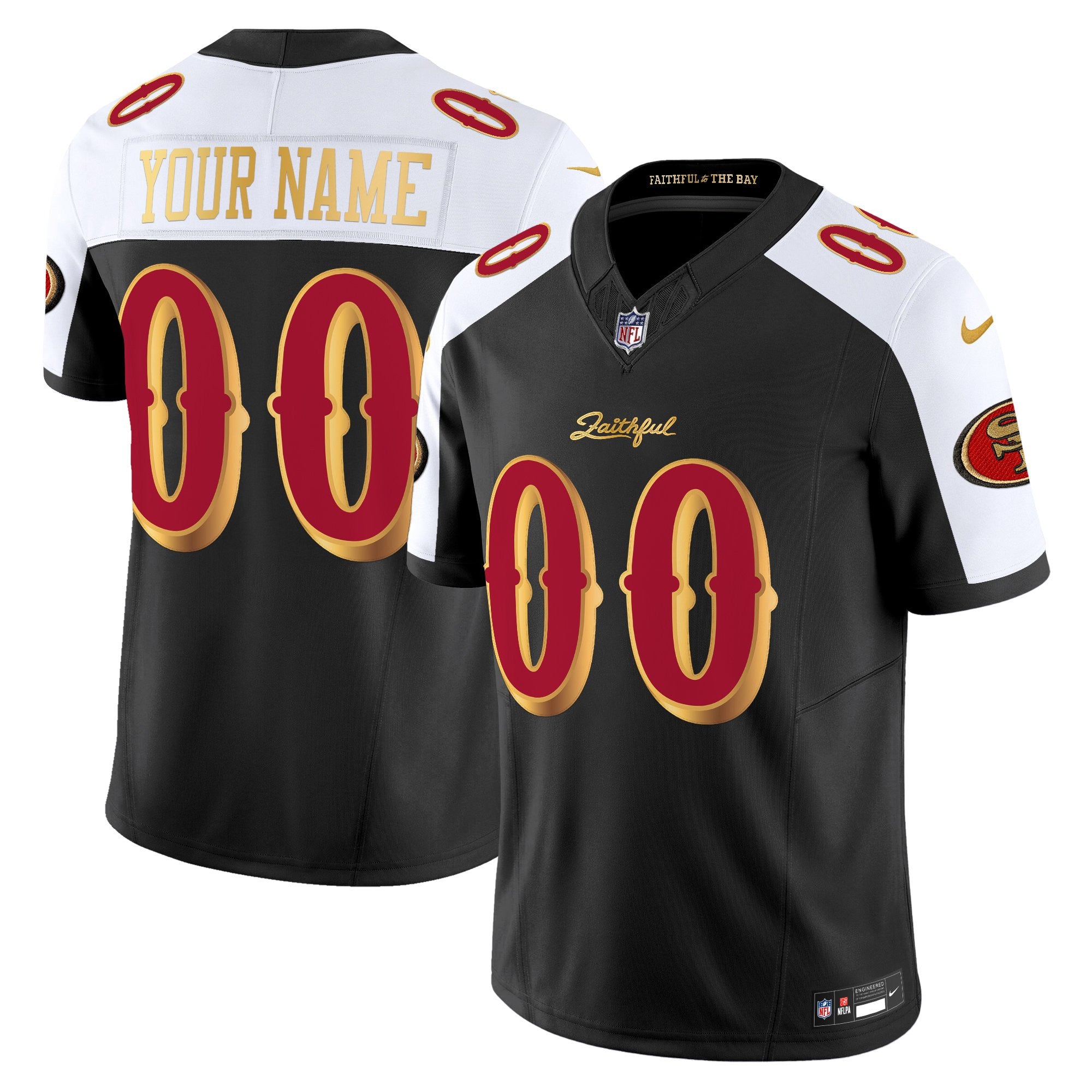 San Francisco 49ers 2025 “Rivalries” Vapor Limited Custom Jersey - All Stitched