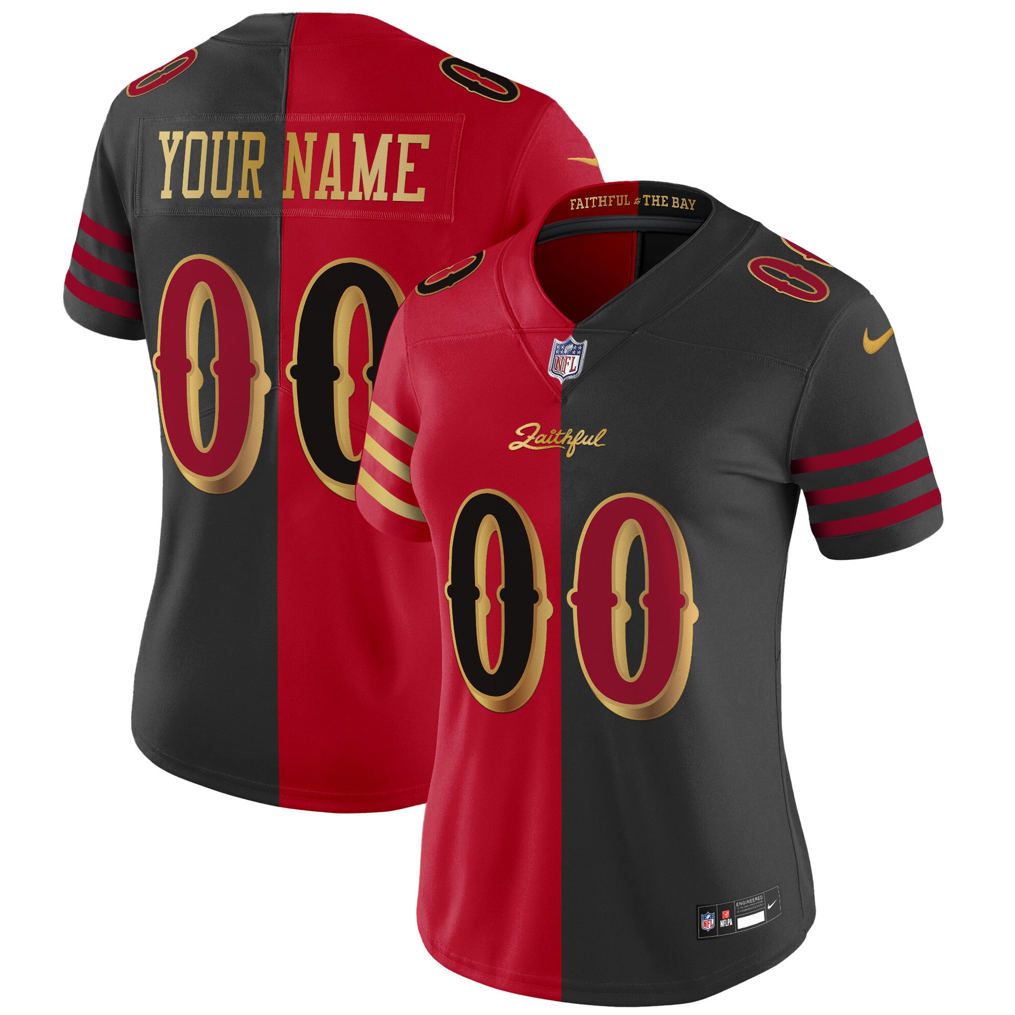 San Francisco 49ers 2025 “Rivalries” Vapor Limited Custom Jersey - All Stitched