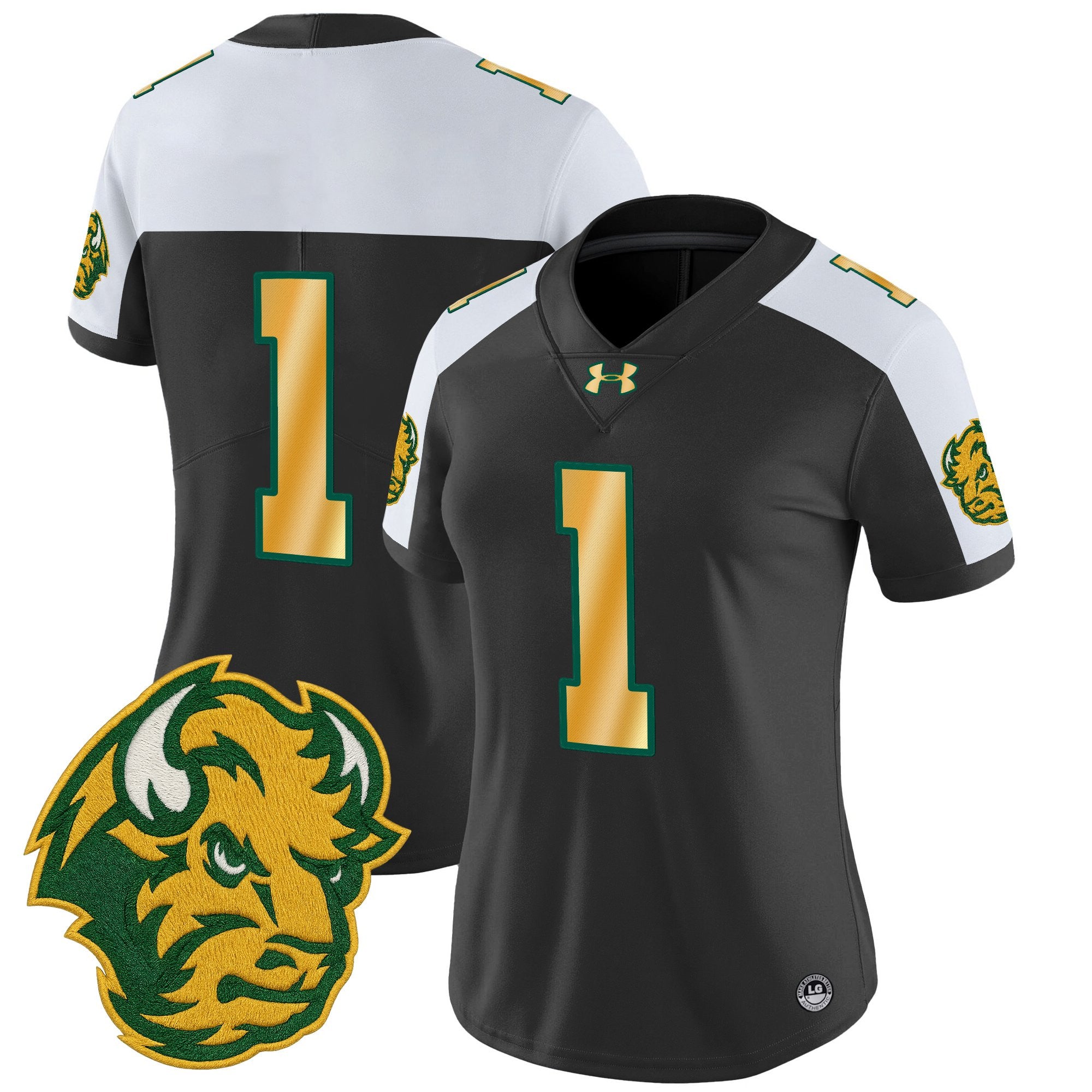 Women's North Dakota State Bison Vapor Limited Jersey - All Stitched