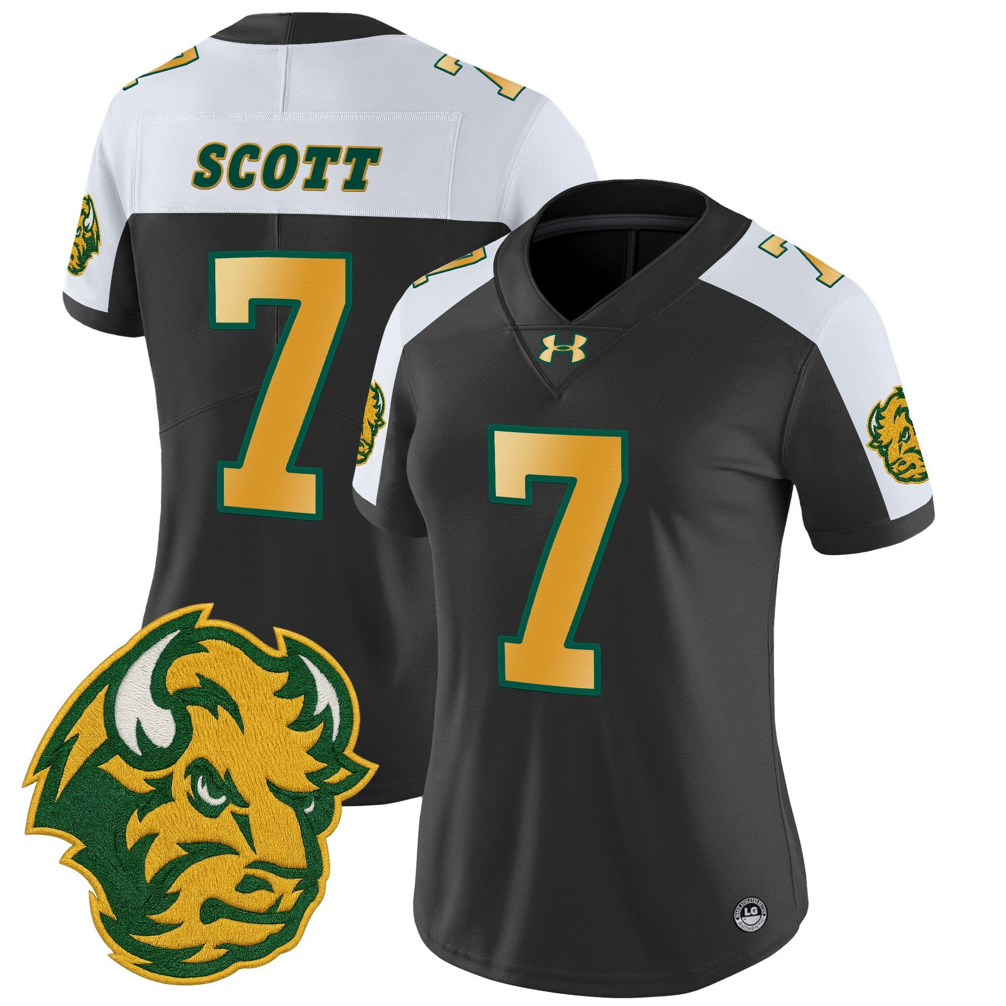 Women's North Dakota State Bison Vapor Limited Jersey - All Stitched