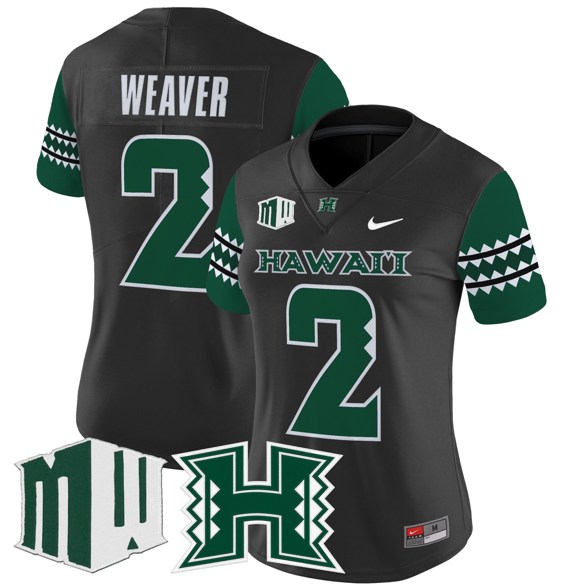Women's Hawai'i Rainbow Warriors 2025 Vapor Limited Jersey - All Stitched
