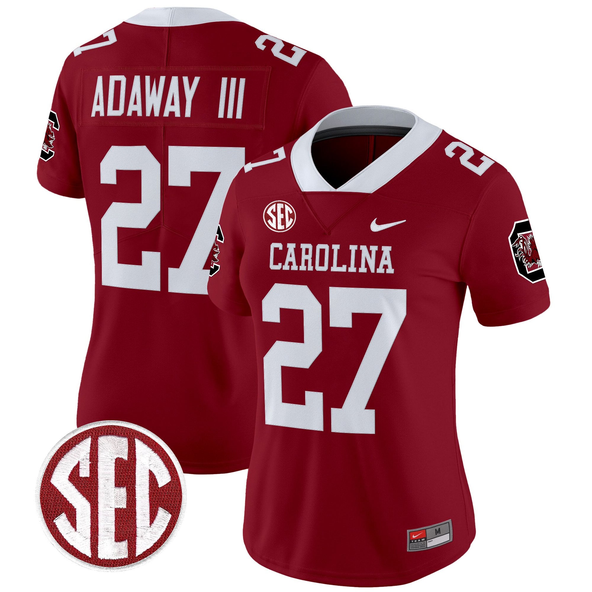 Women's South Carolina Gamecocks 1980 Throwback Vapor Limited Jersey – Rebrand 2026 – All Stitched