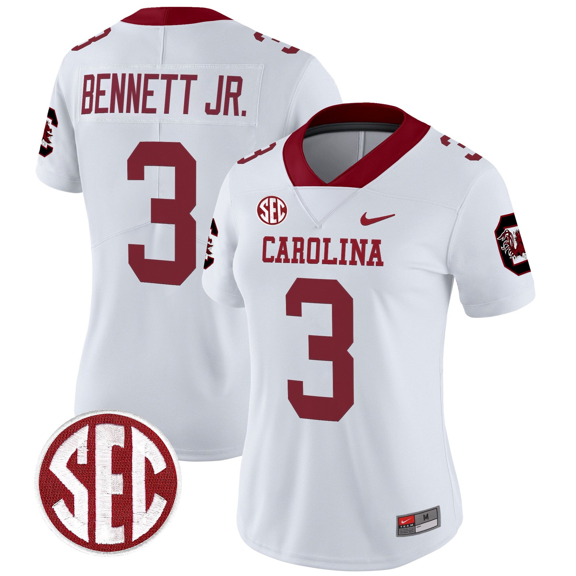 Women's South Carolina Gamecocks 1980 Throwback Vapor Limited Jersey – Rebrand 2026 – All Stitched