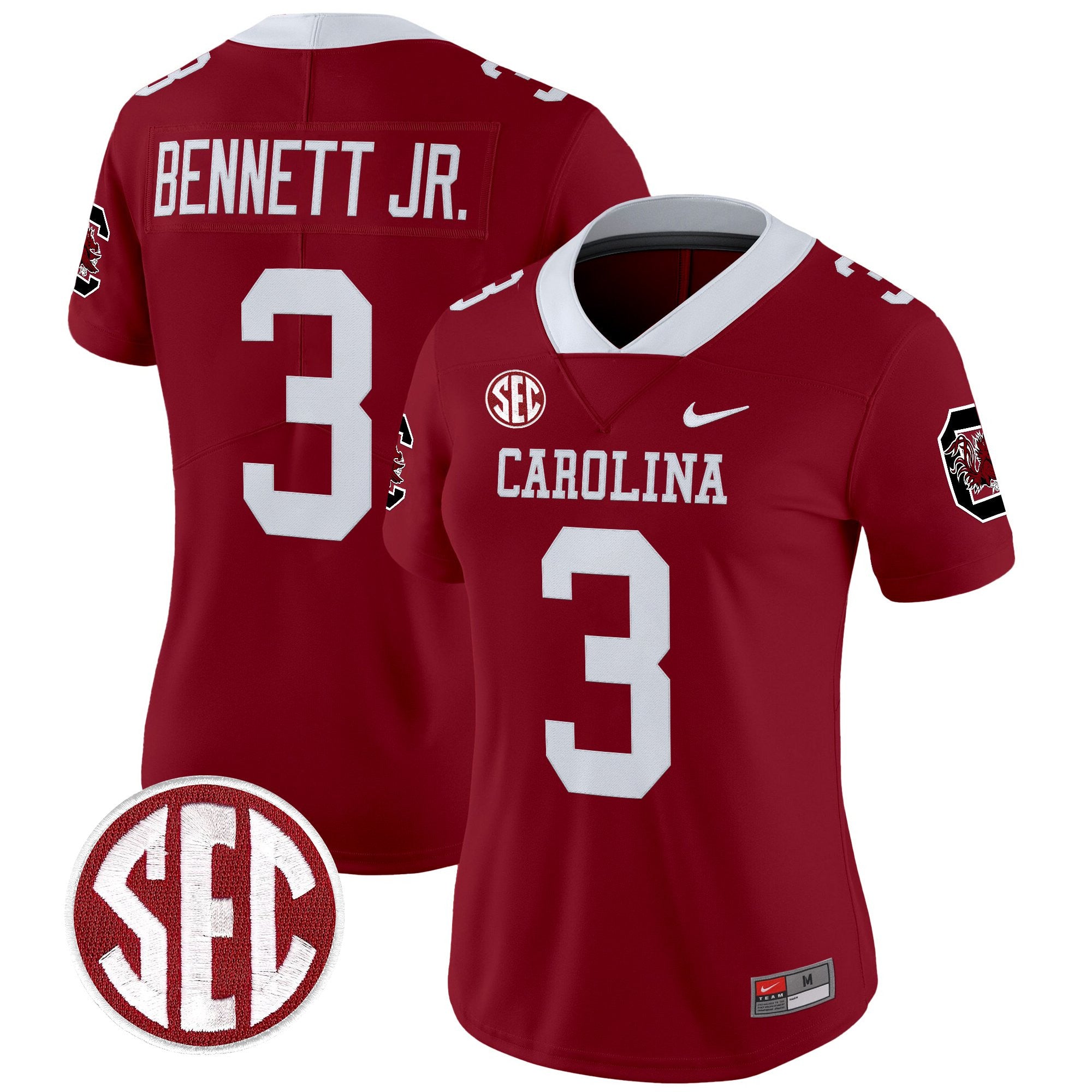 Women's South Carolina Gamecocks 1980 Throwback Vapor Limited Jersey – Rebrand 2026 – All Stitched