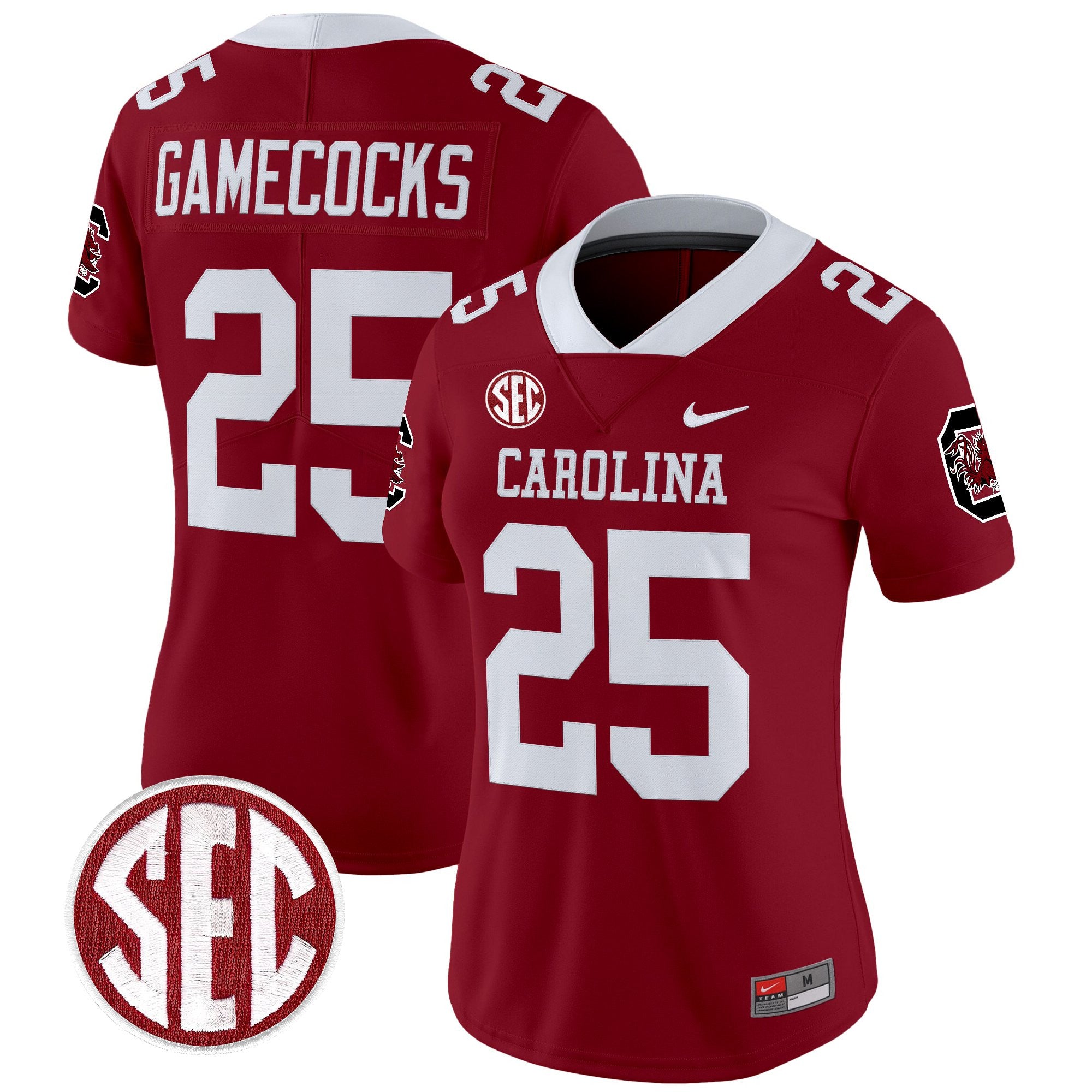 Women's South Carolina Gamecocks 1980 Throwback Vapor Limited Jersey – Rebrand 2026 – All Stitched