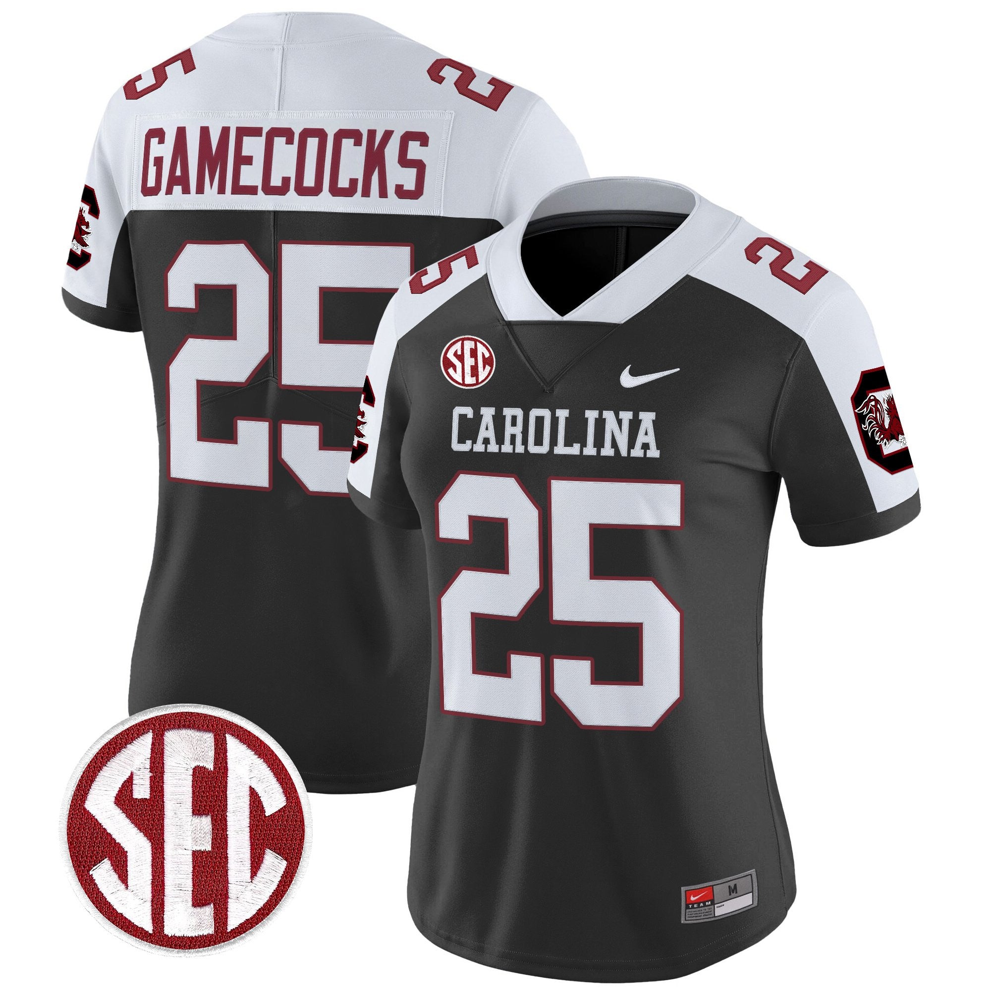 Women's South Carolina Gamecocks 1980 Throwback Vapor Limited Jersey – Rebrand 2026 – All Stitched
