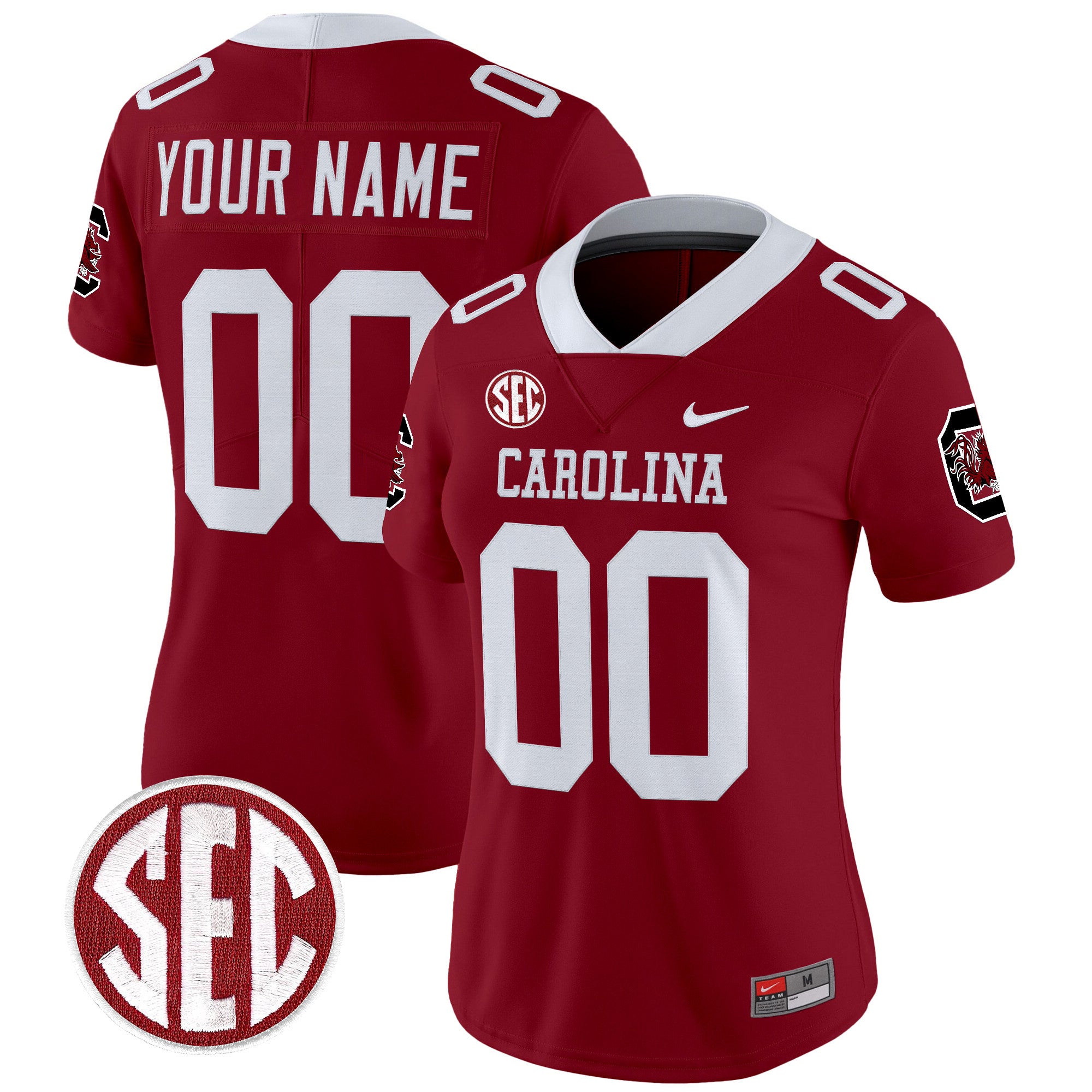 South Carolina Gamecocks 1980 Throwback Vapor Limited Custom Jersey – Rebrand 2026 – All Stitched
