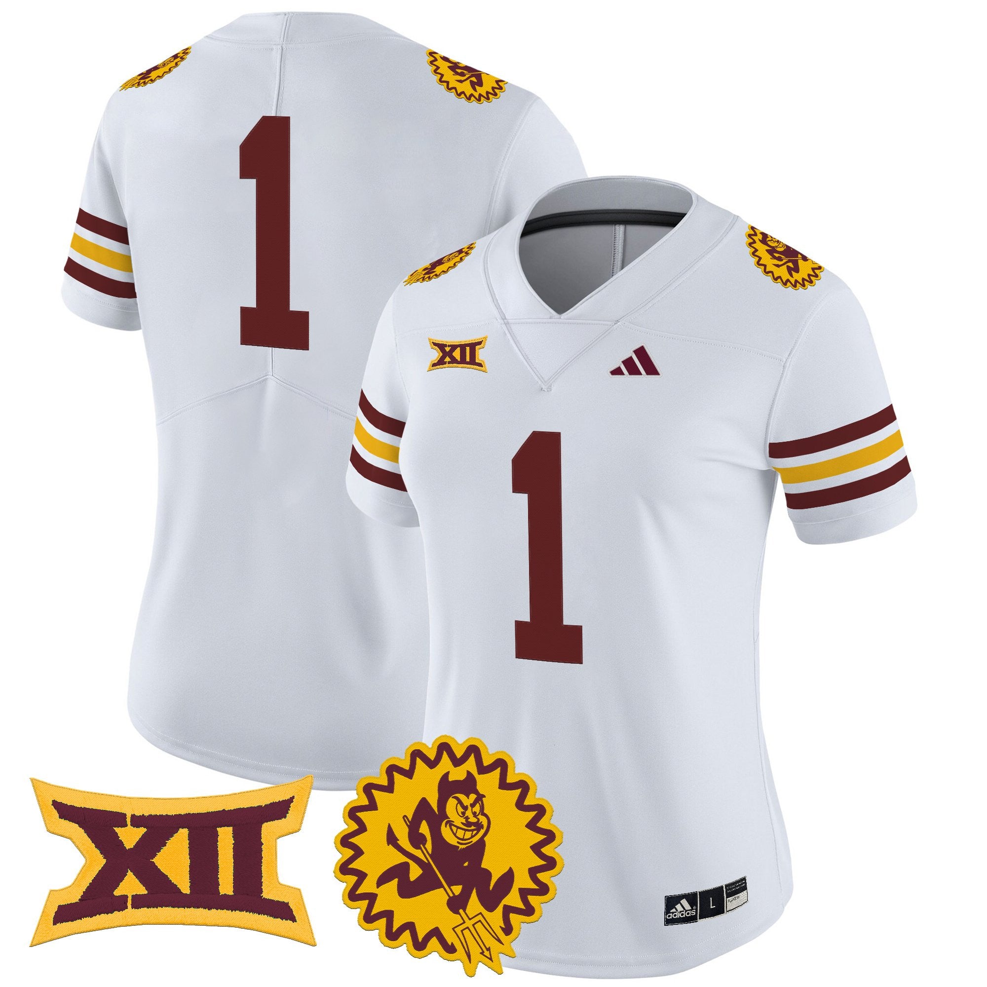 Women's Arizona State Sun Devils 1975 Throwback Vapor Limited Jersey - All Stitched