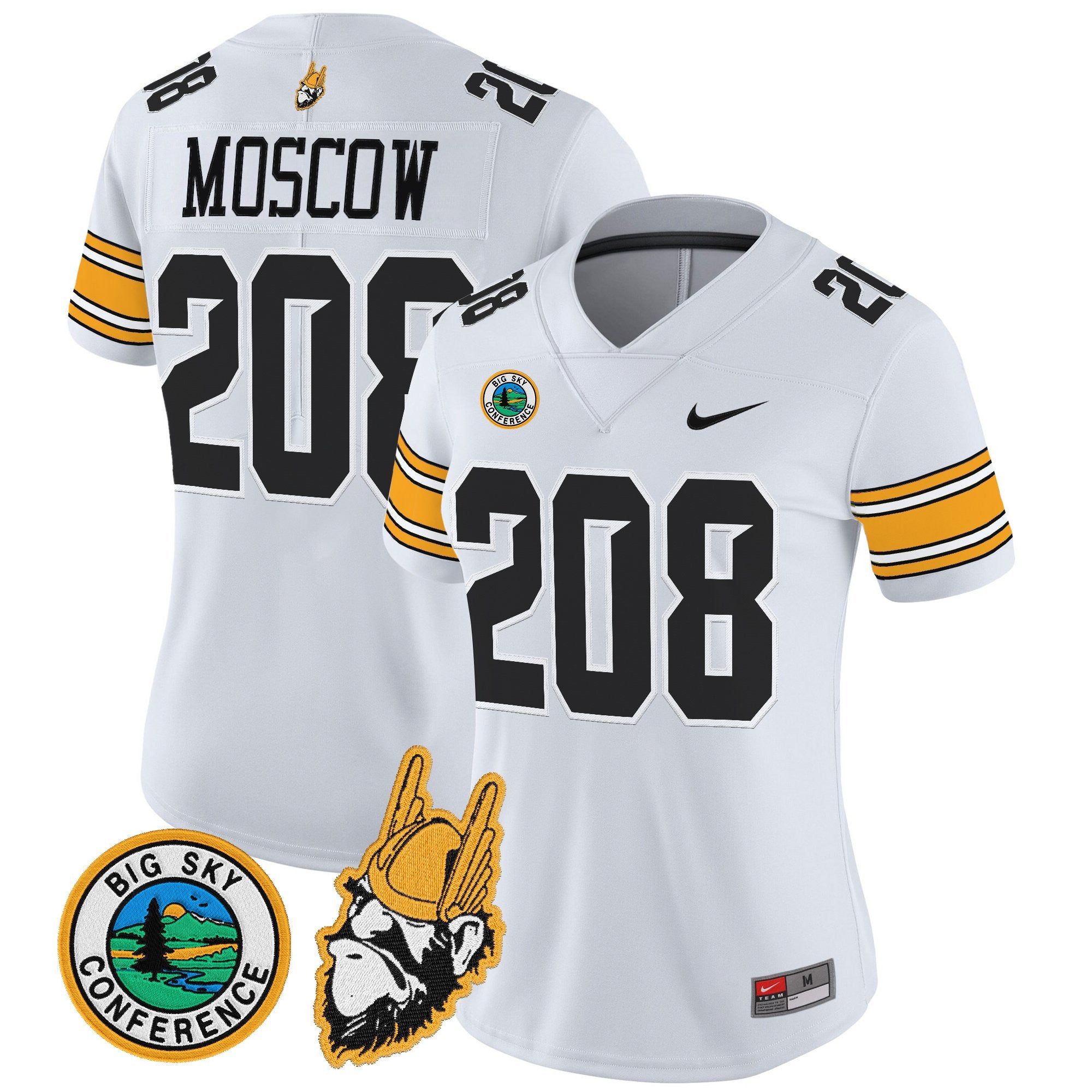 Women's Idaho Vandals 1975 Throwback Vapor Limited Jersey - All Stitched