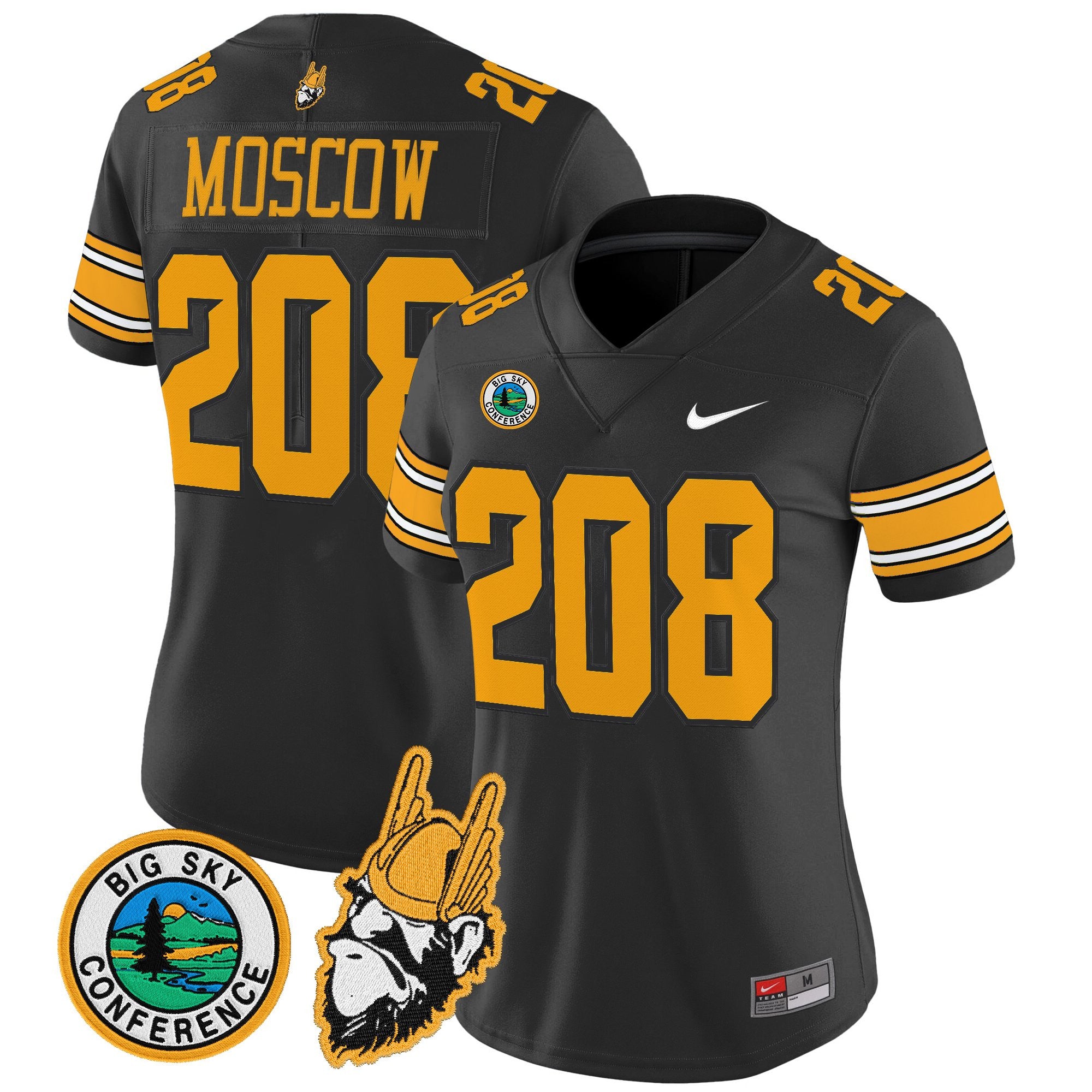 Women's Idaho Vandals 1975 Throwback Vapor Limited Jersey - All Stitched