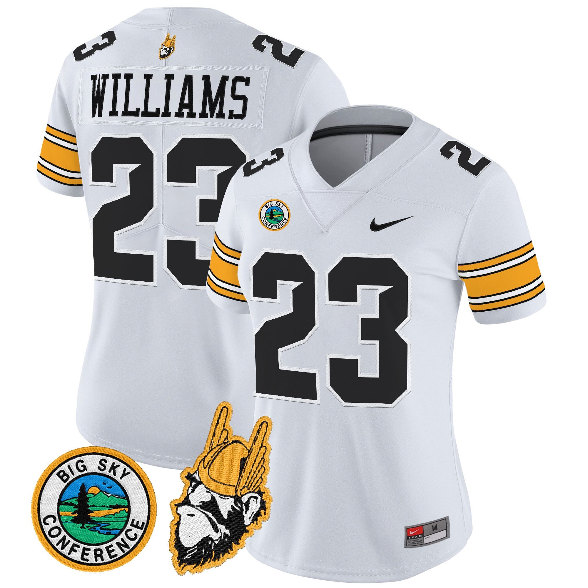 Women's Idaho Vandals 1975 Throwback Vapor Limited Jersey - All Stitched
