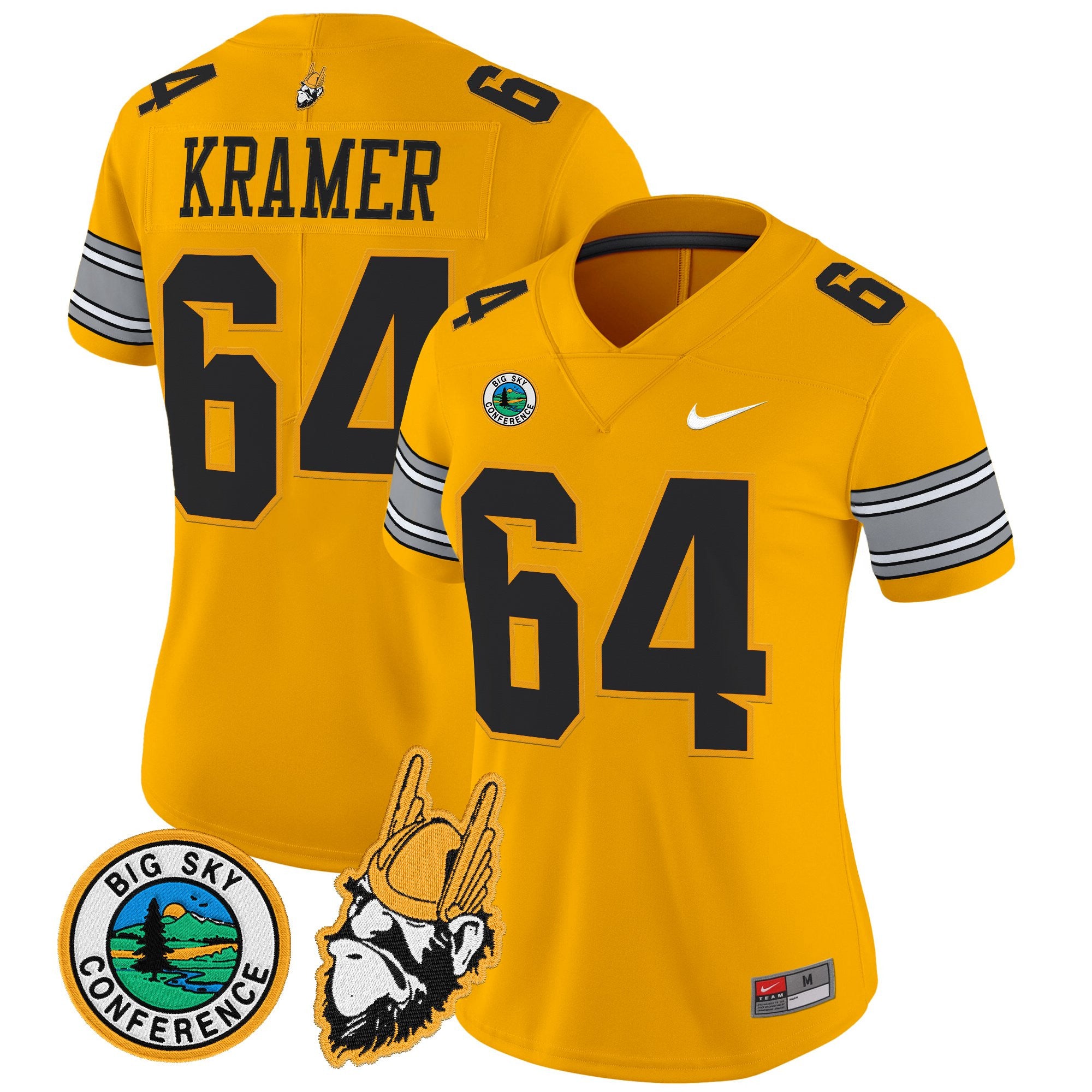 Women's Idaho Vandals 1975 Throwback Vapor Limited Jersey - All Stitched