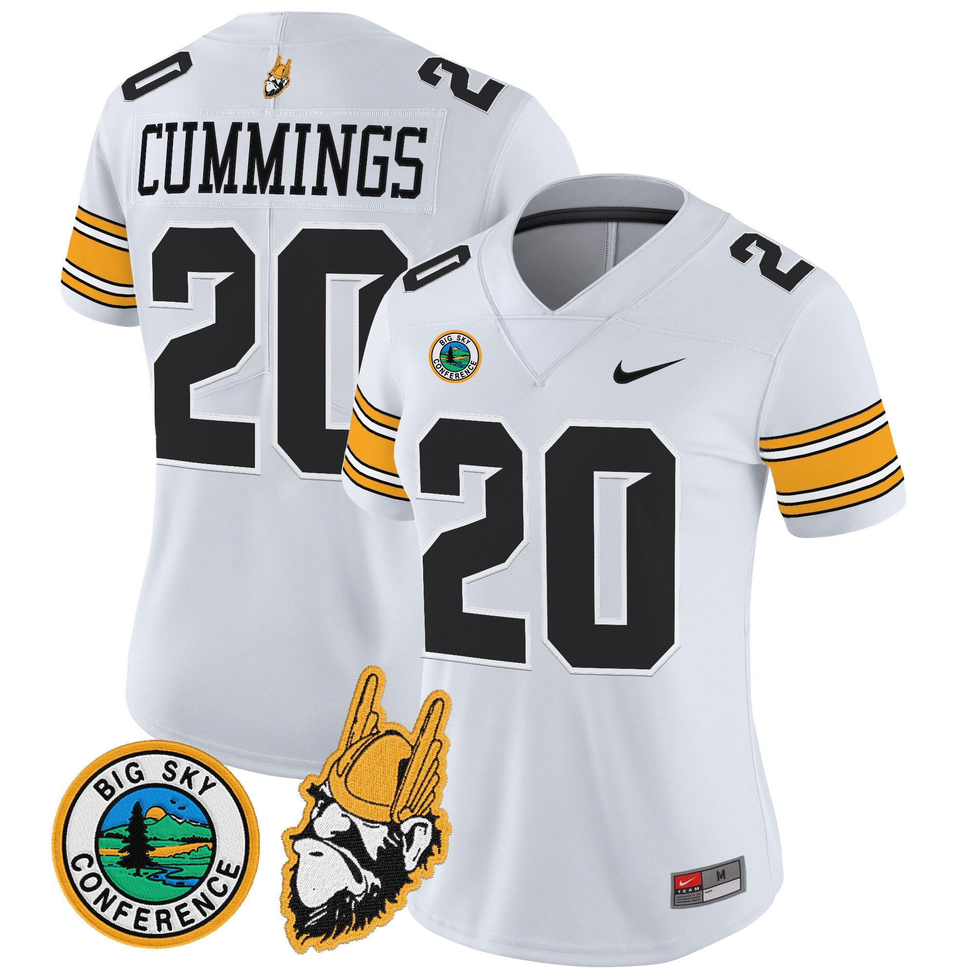 Women's Idaho Vandals 1975 Throwback Vapor Limited Jersey - All Stitched