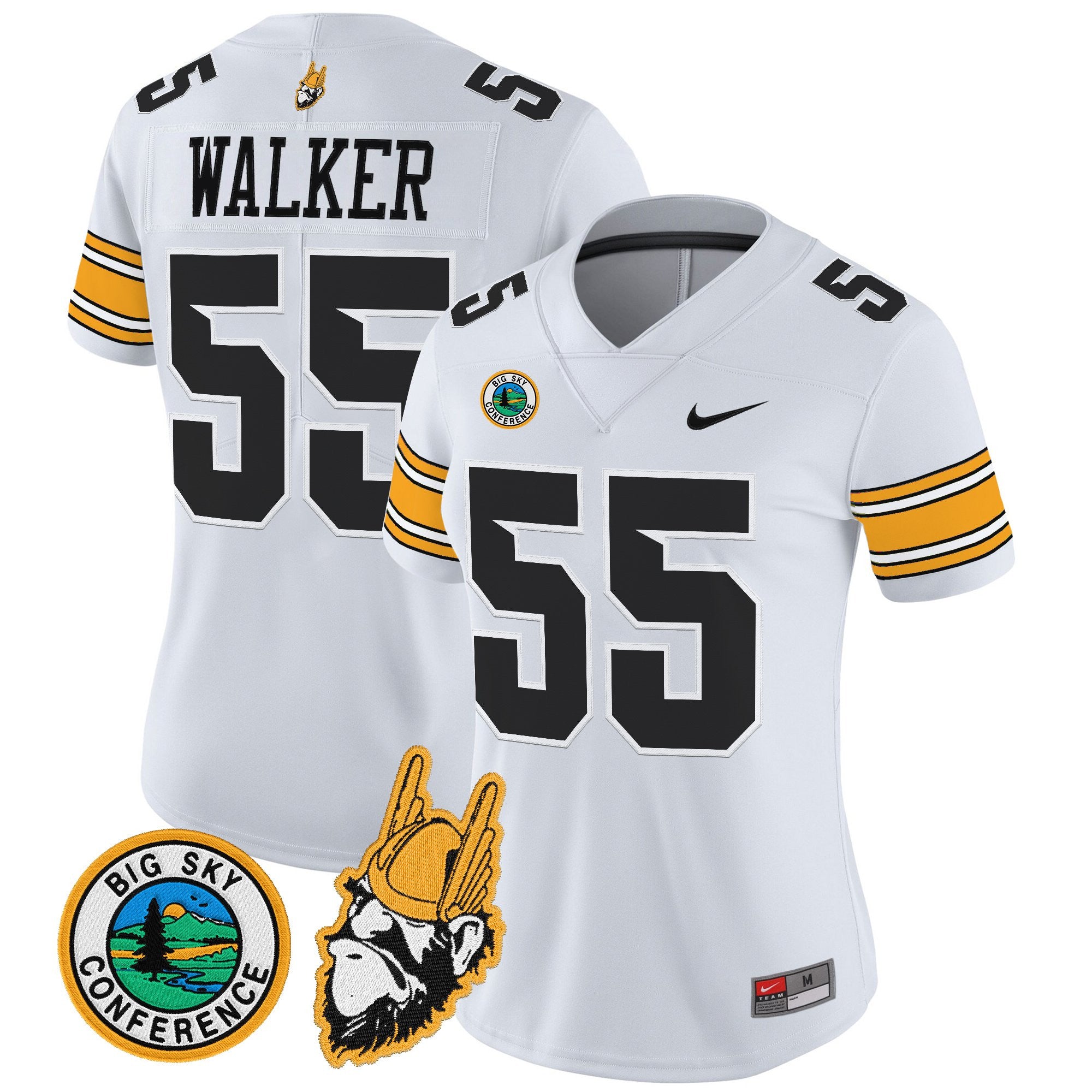 Women's Idaho Vandals 1975 Throwback Vapor Limited Jersey - All Stitched