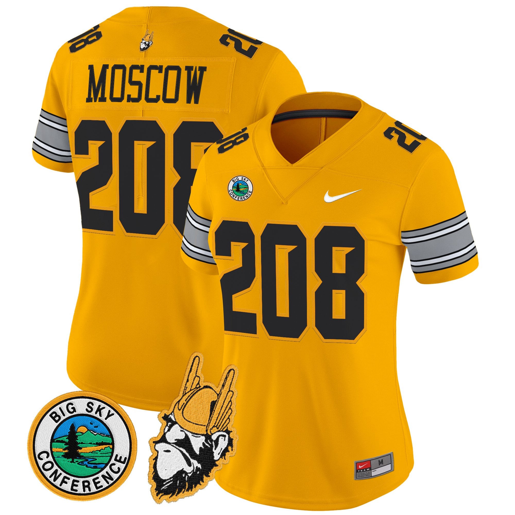 Women's Idaho Vandals 1975 Throwback Vapor Limited Jersey - All Stitched