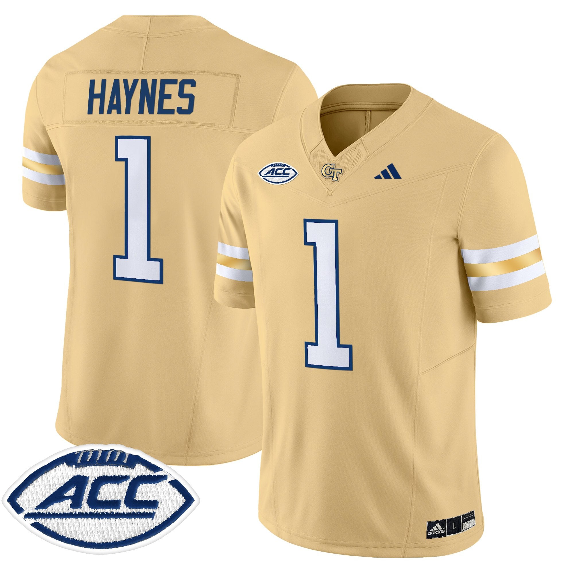 Youth's Georgia Tech Yellow Jackets 2025 Vapor Limited Jersey - All stitched