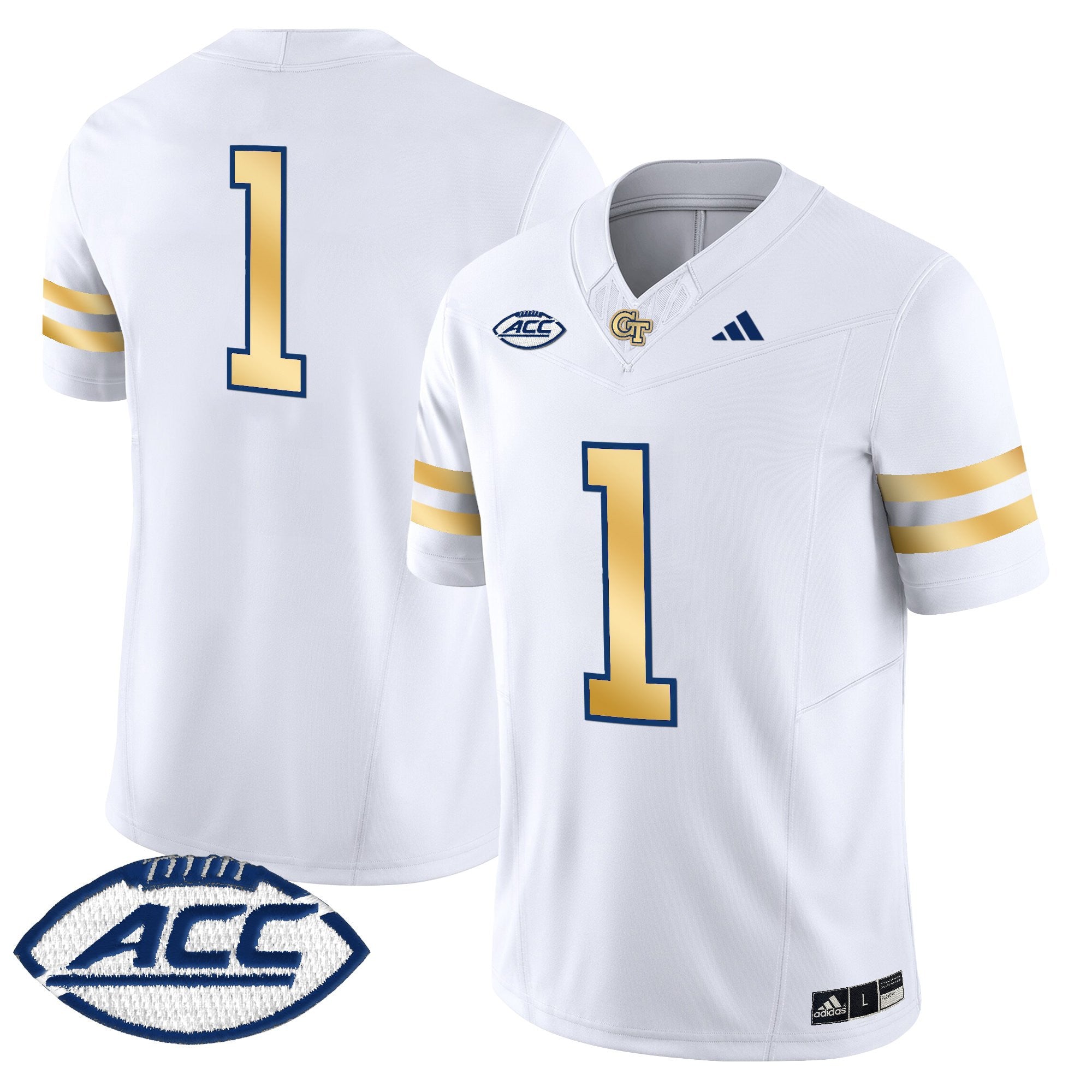 Youth's Georgia Tech Yellow Jackets 2025 Vapor Limited Jersey - All stitched