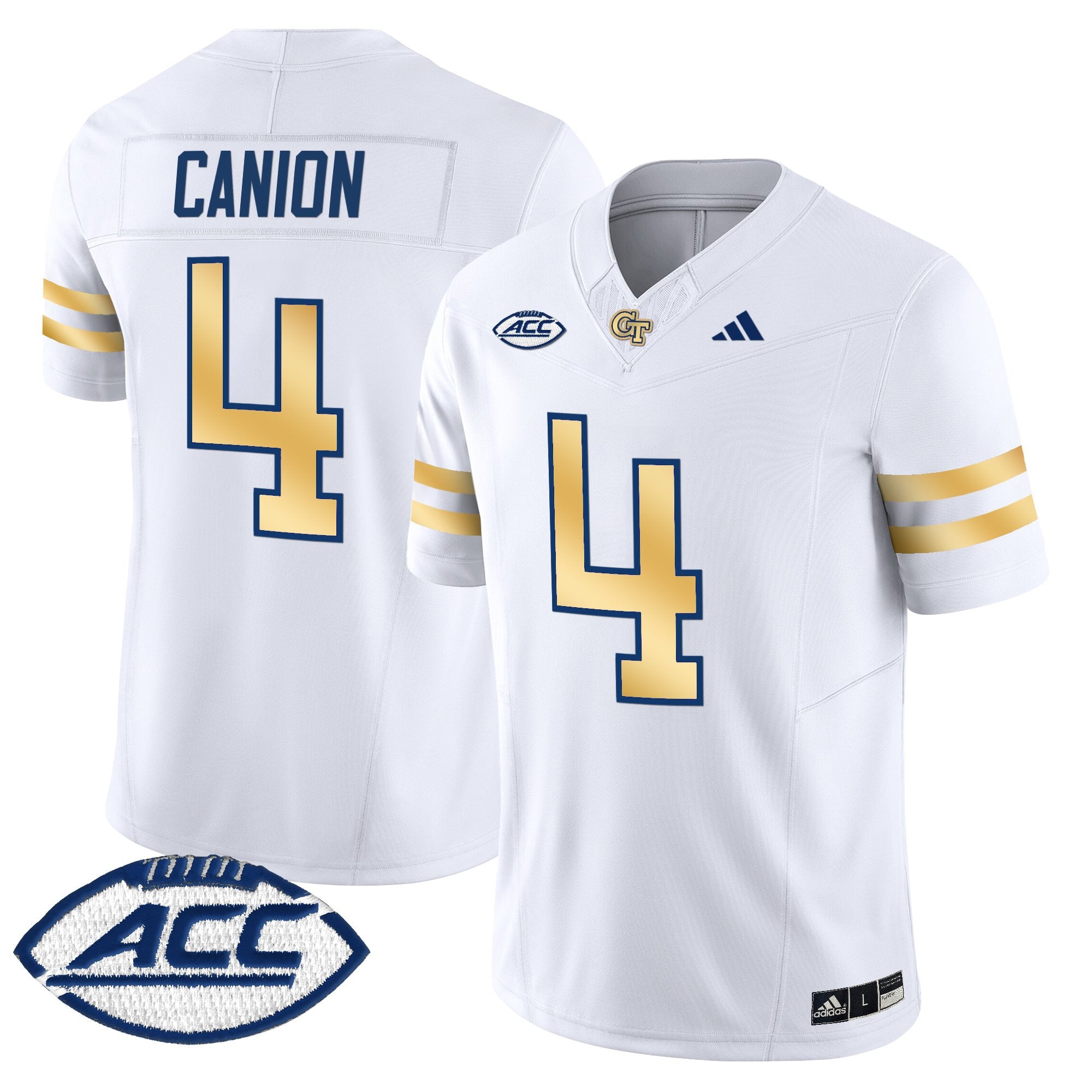 Youth's Georgia Tech Yellow Jackets 2025 Vapor Limited Jersey - All stitched