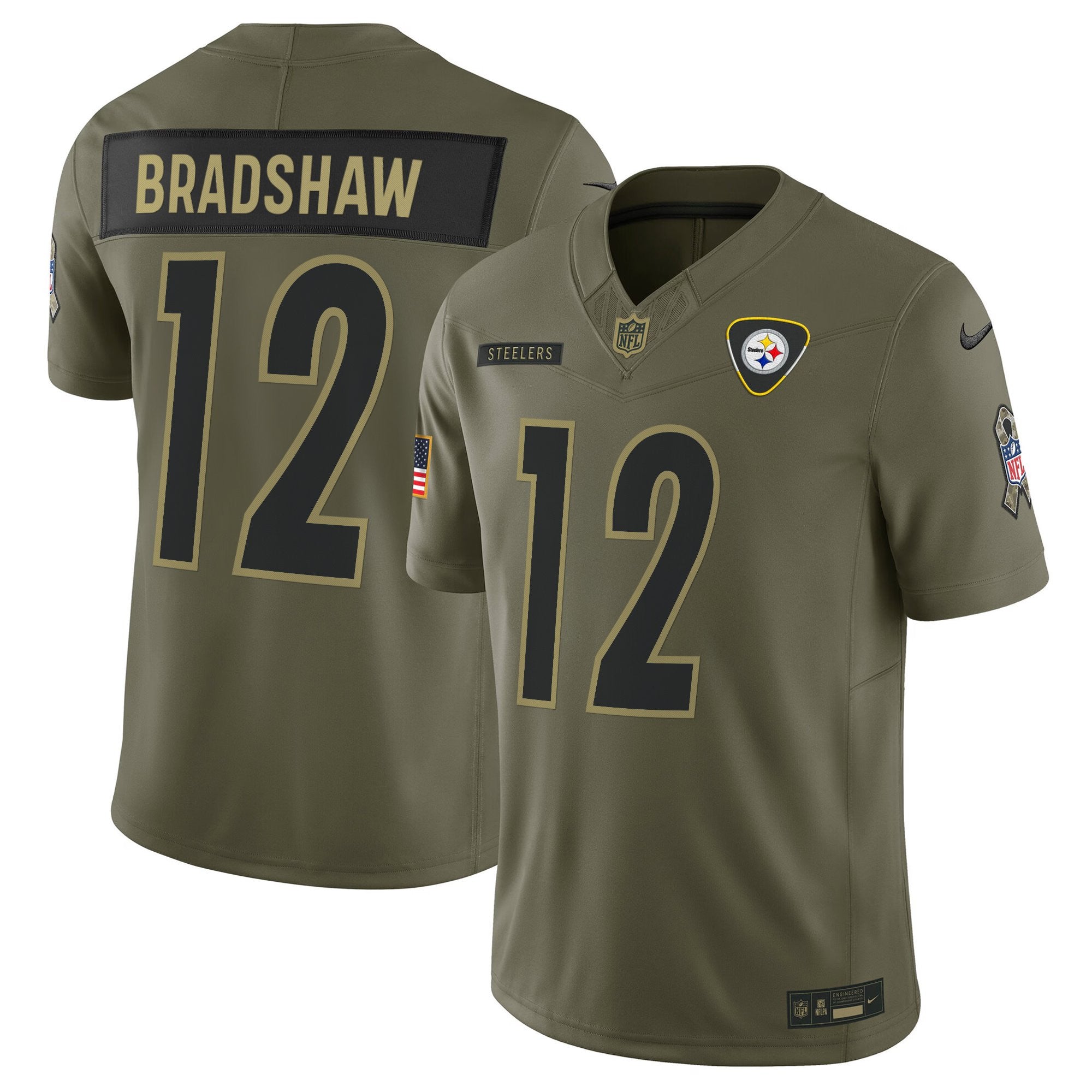 Pittsburgh Steelers 2025 Salute to Service Vapor Limited Jersey - All Stitched