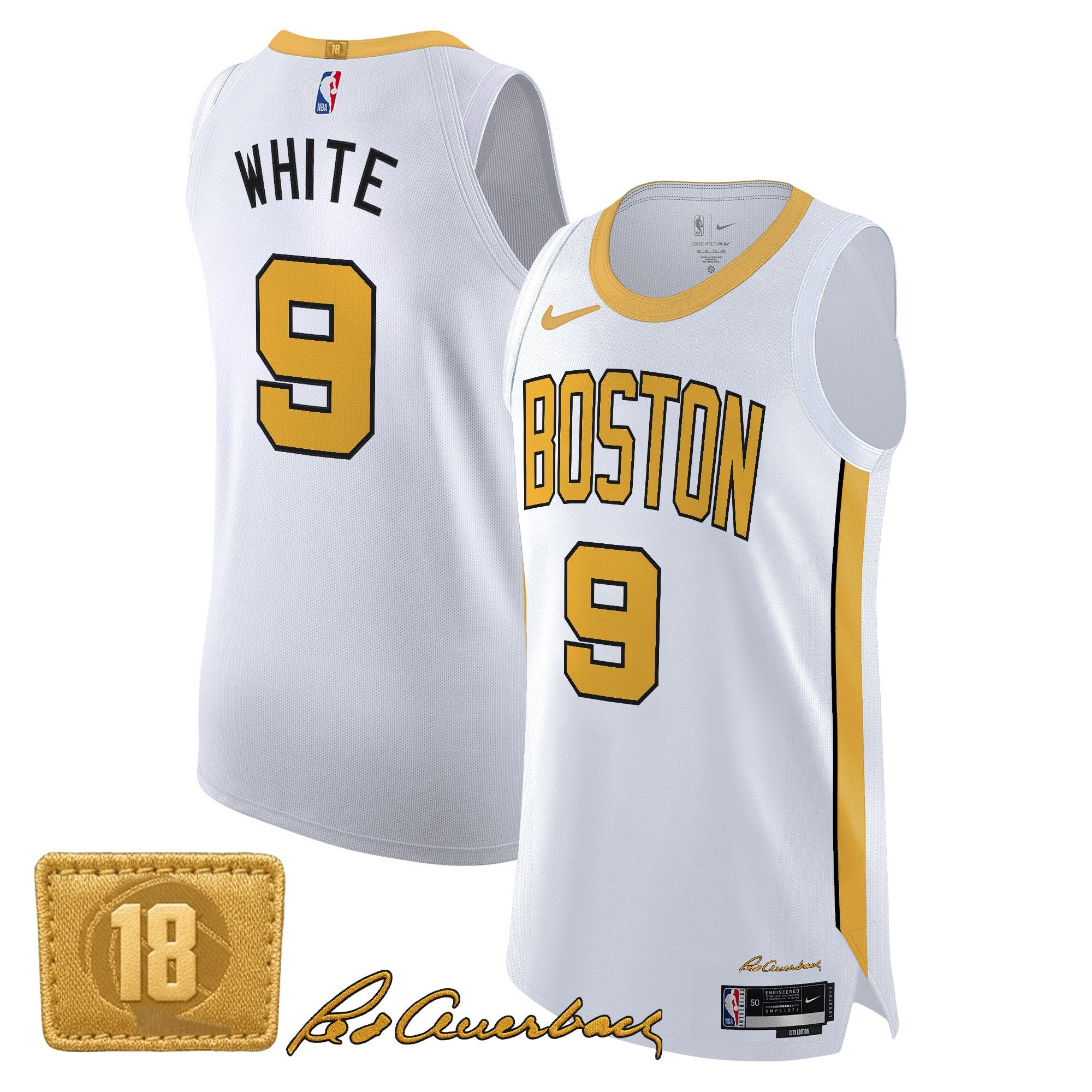 Boston Celtics 2025/26 City Edition Swingman Jersey - All Stitched