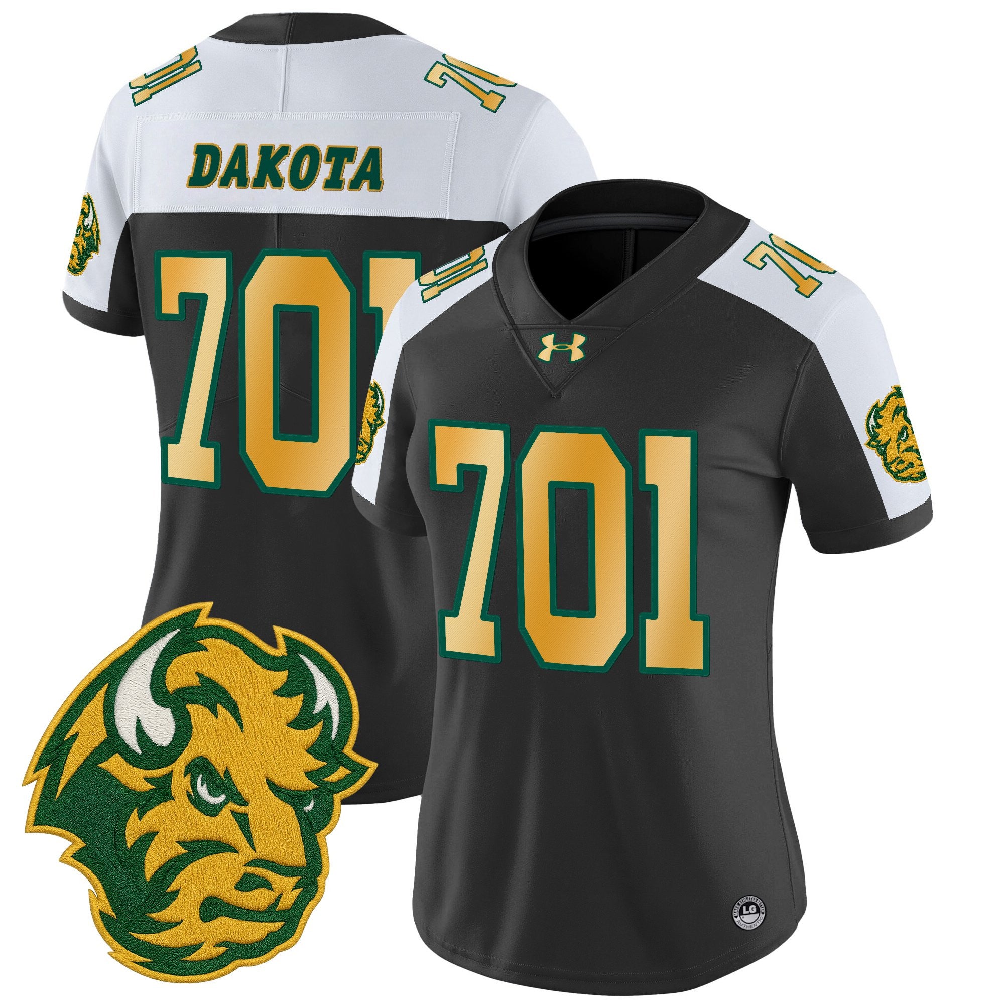 Women's North Dakota State Bison Vapor Limited Jersey - All Stitched