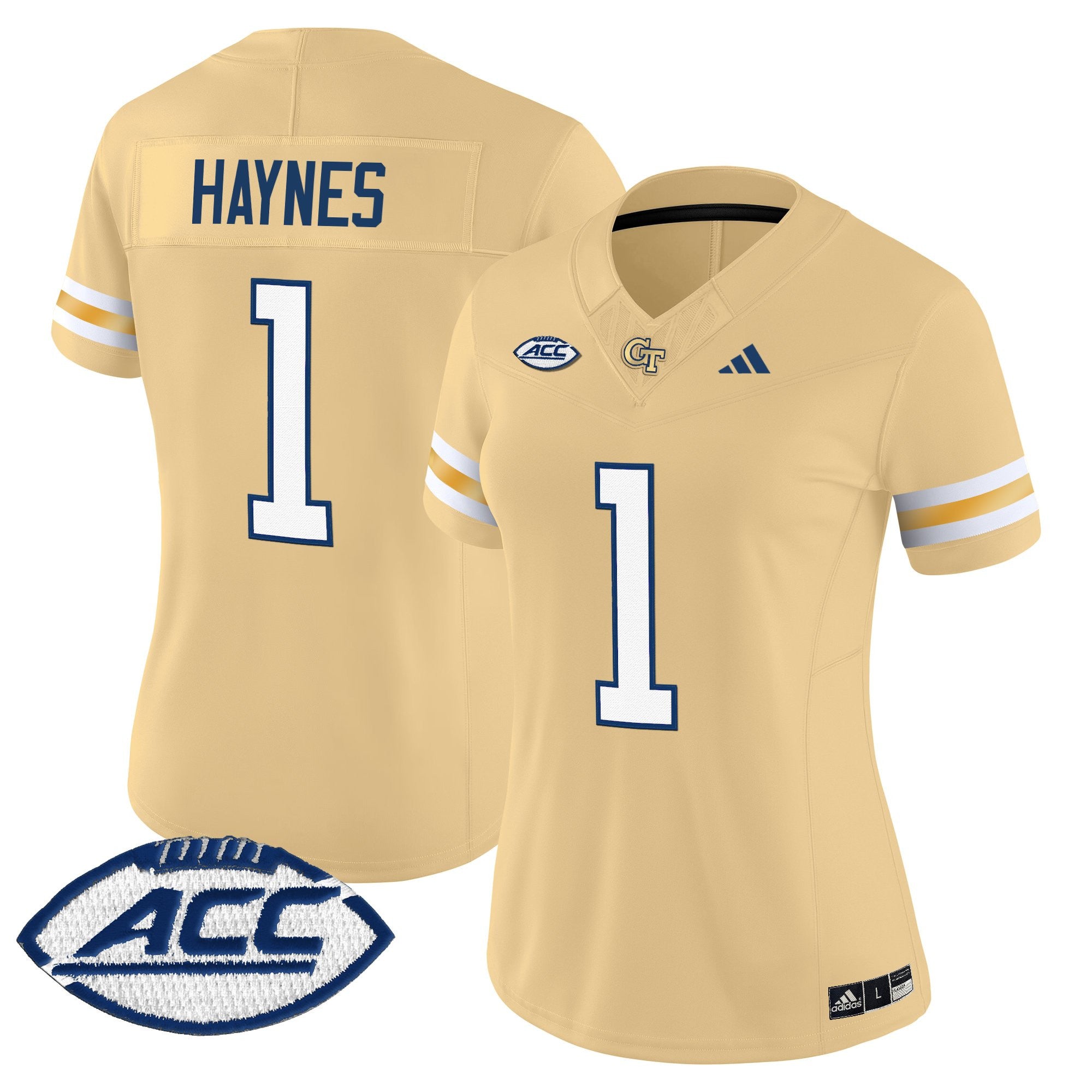 Women's Georgia Tech Yellow Jackets 2025 Vapor Limited Jersey - All stitched