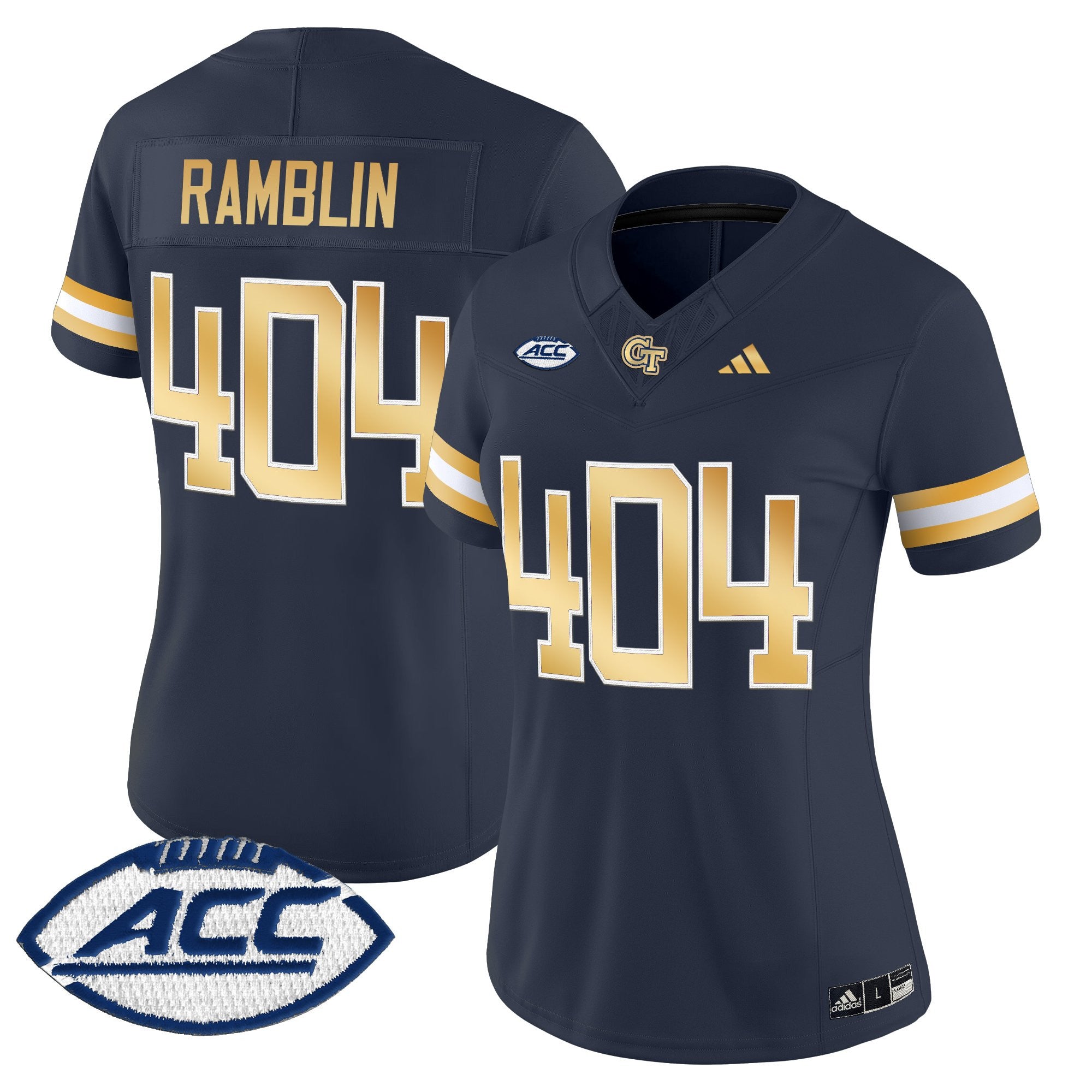 Women's Georgia Tech Yellow Jackets 2025 Vapor Limited Jersey - All stitched