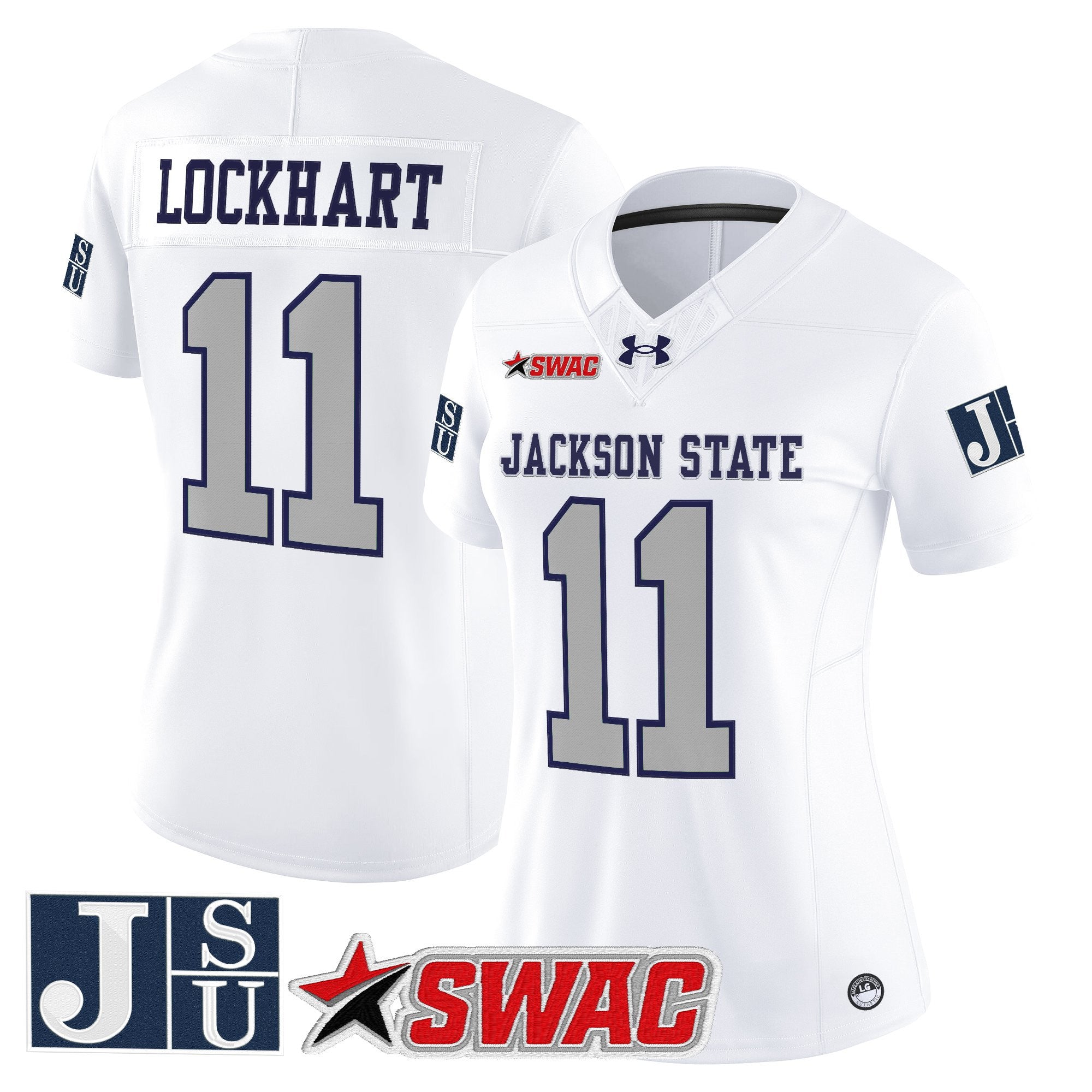 Women's Jackson State Tigers 2025 Vapor Limited Jersey - All Stitched