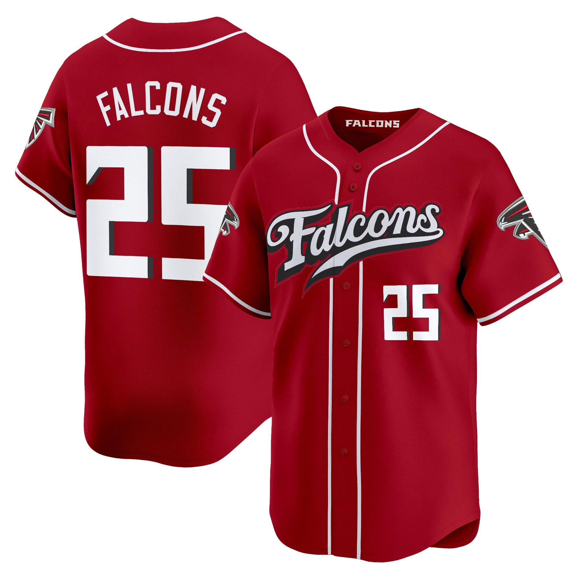 Men's Atlanta Falcons 2025 Vapor Limited Baseball Jersey - All Stitched