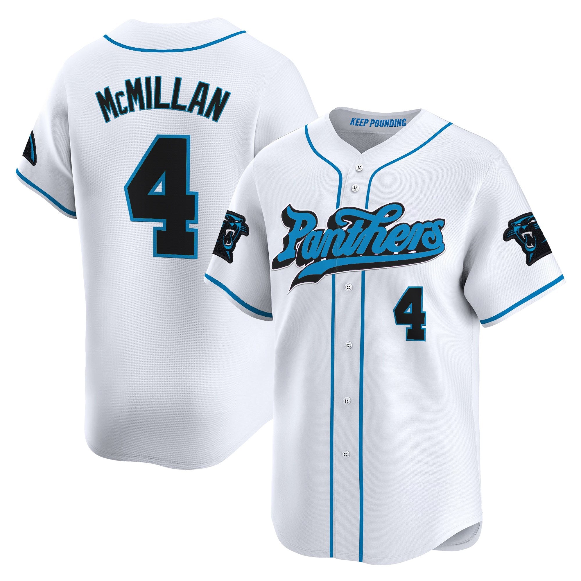 Men's Carolina Panthers 2025 Vapor Limited Baseball Jersey - All Stitched