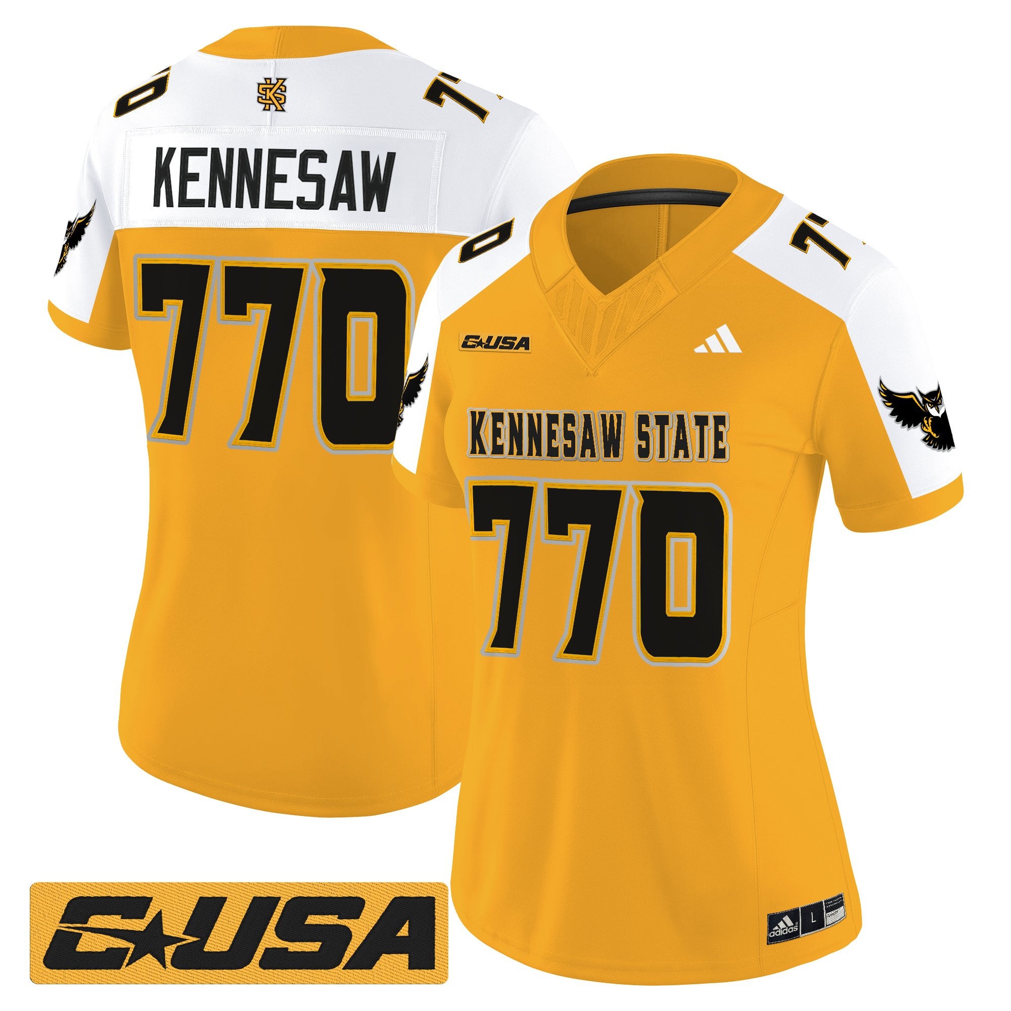 Women's Kennesaw State Owls 2025 Vapor Limited Jersey - All Stitched