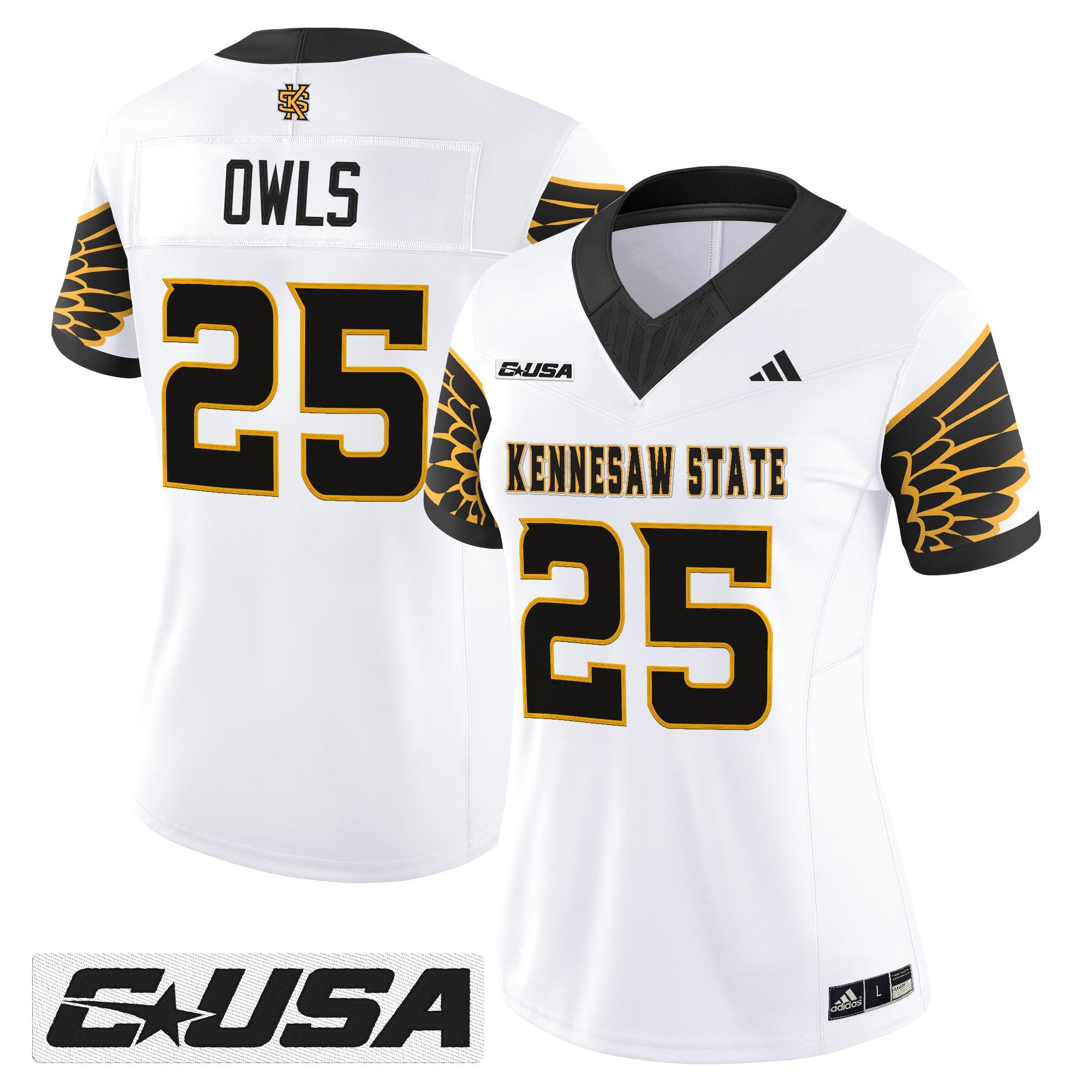 Women's Kennesaw State Owls 2025 Vapor Limited Jersey - All Stitched