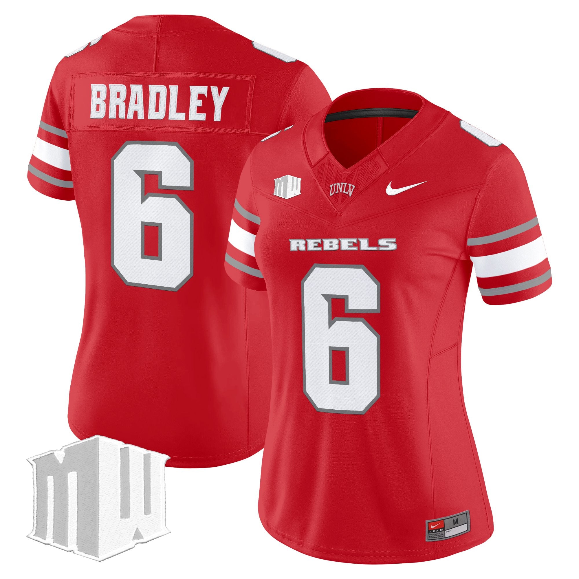 Women's UNLV Rebels 2025 Vapor Limited Jersey - All Stitched